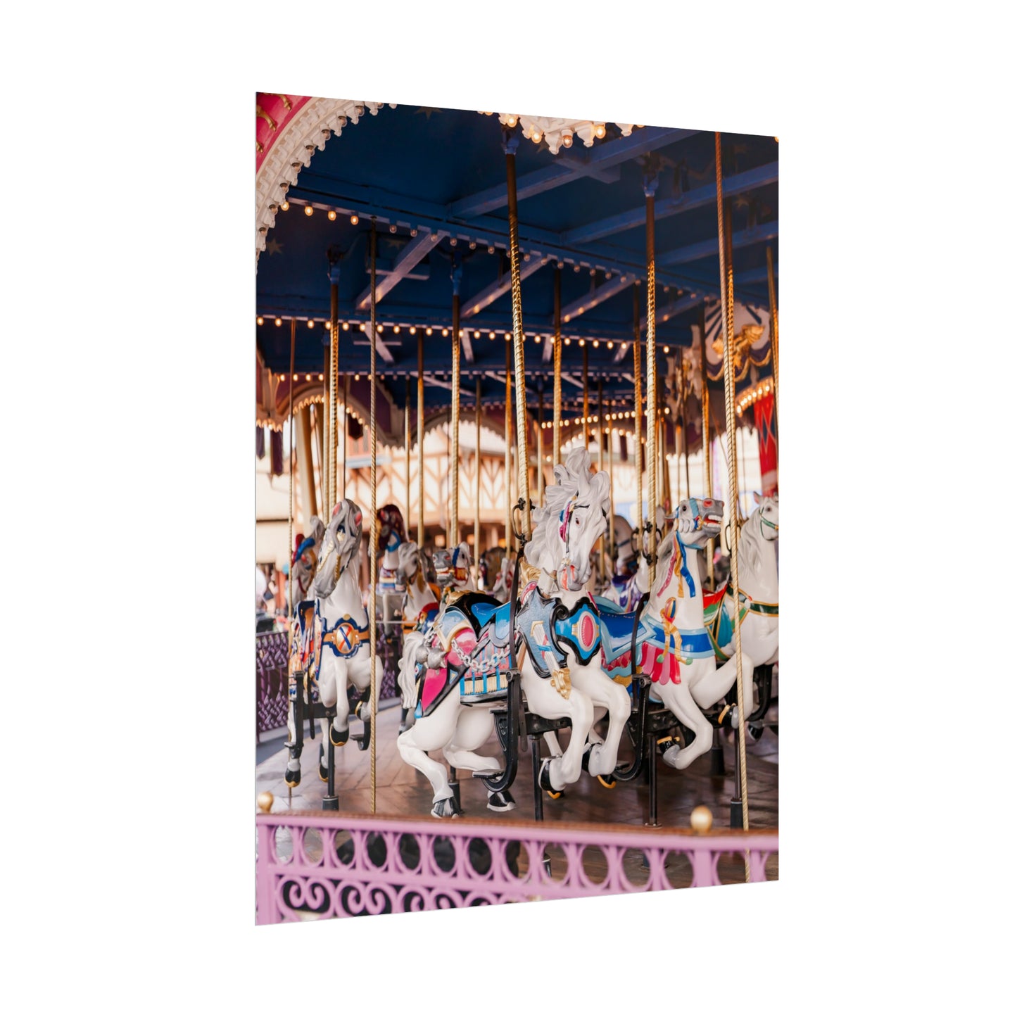 Carousel Magic - Unframed Print