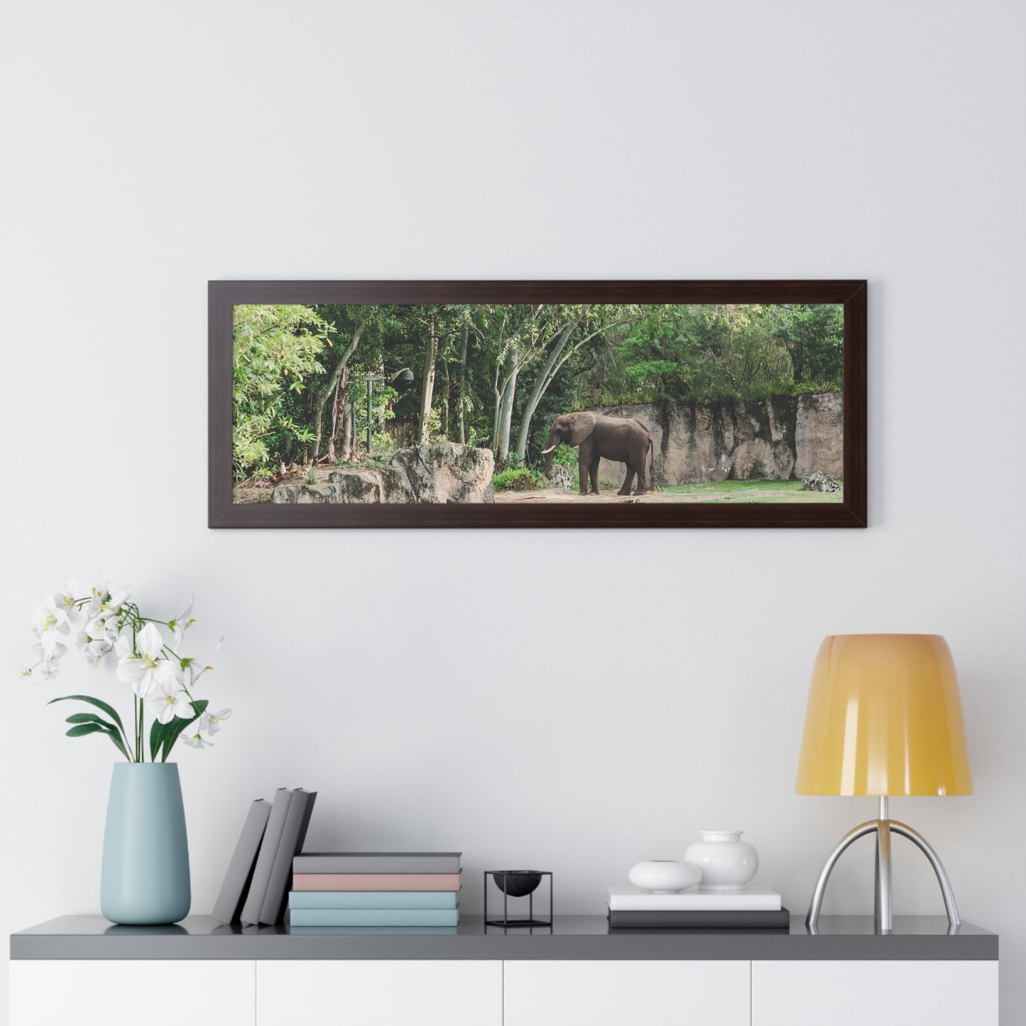 Kingdom Elephant - Framed Print