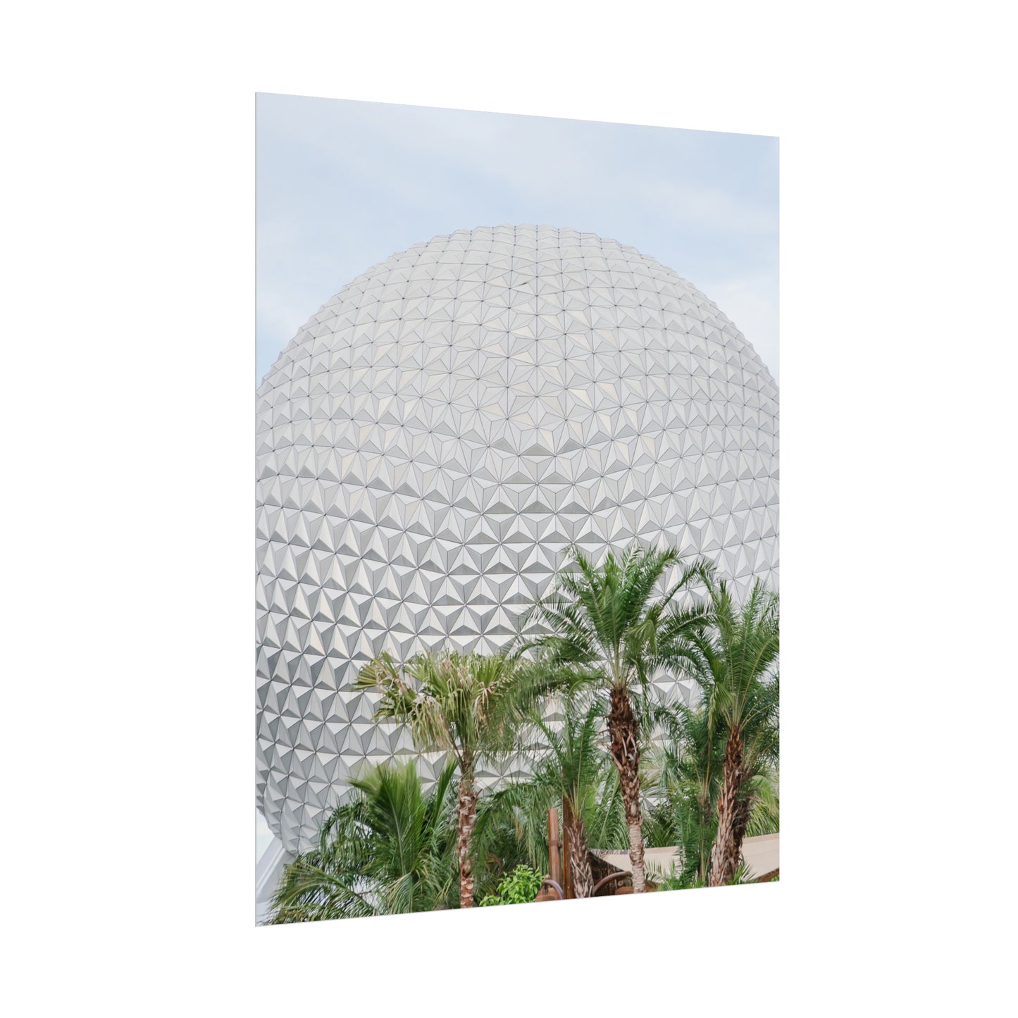 Tropical Golf Ball - Print