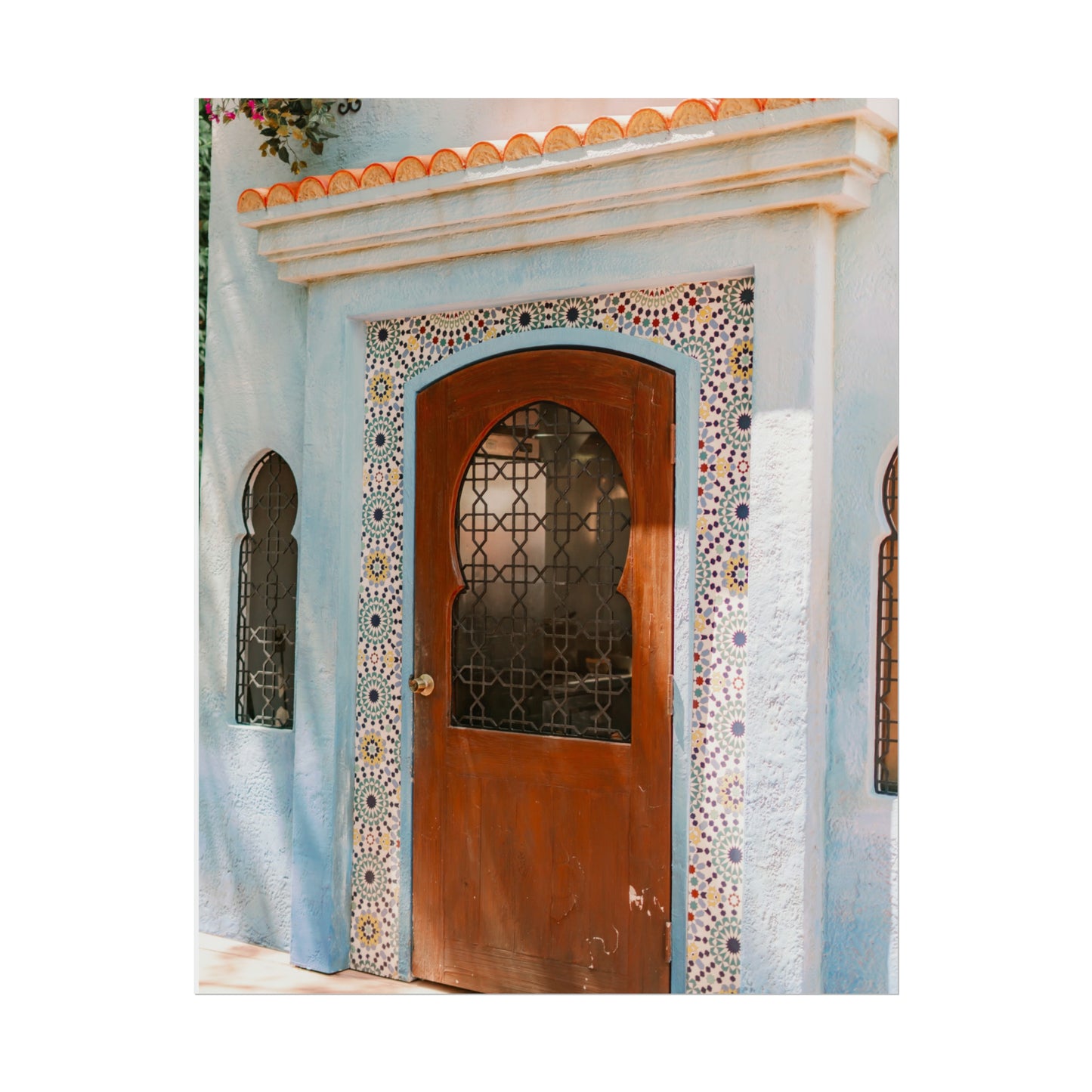 Door to Flying Carpet Ride - Unframed Print