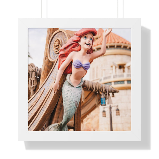 Mermaid Ship - Framed Print