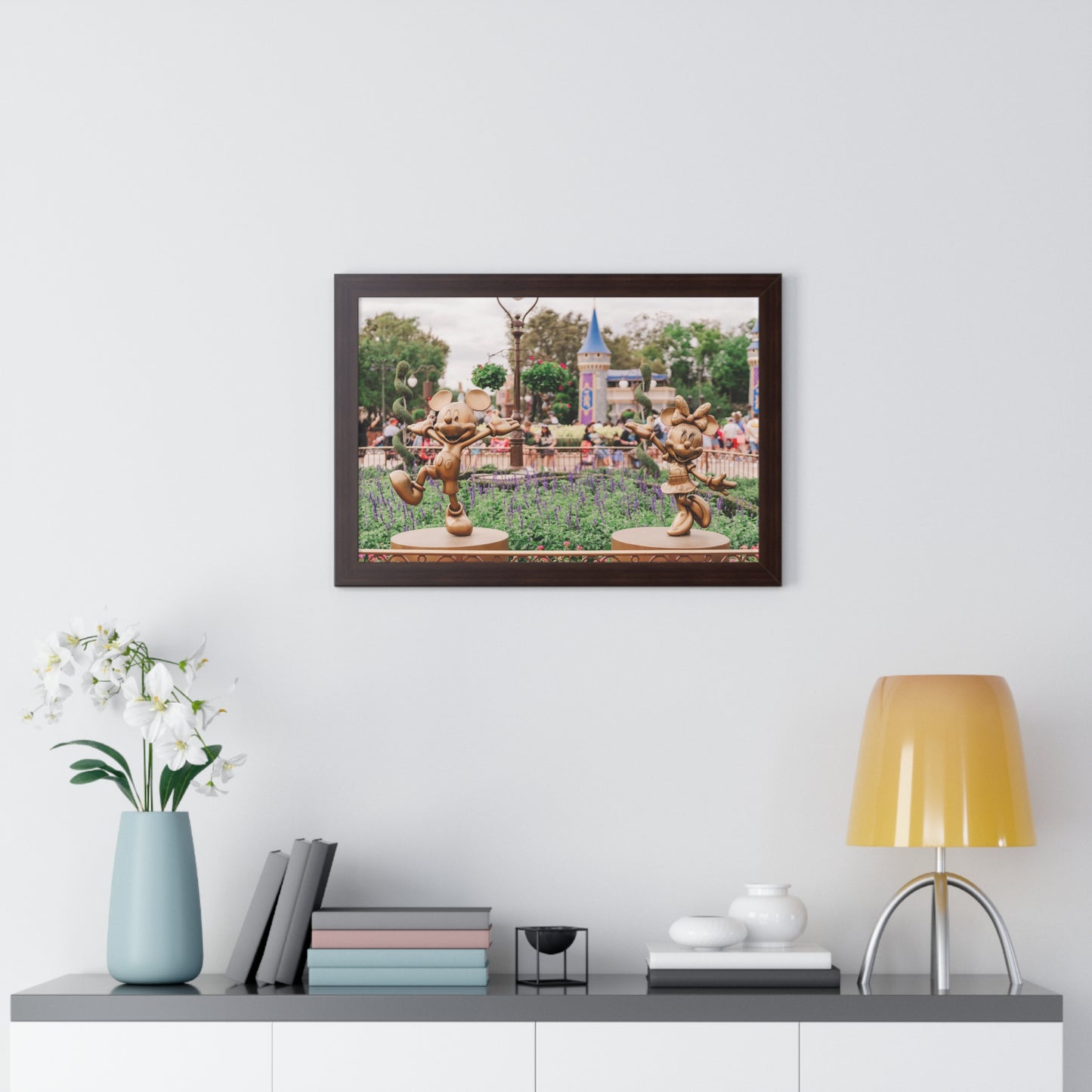 Golden Mice - Framed Print