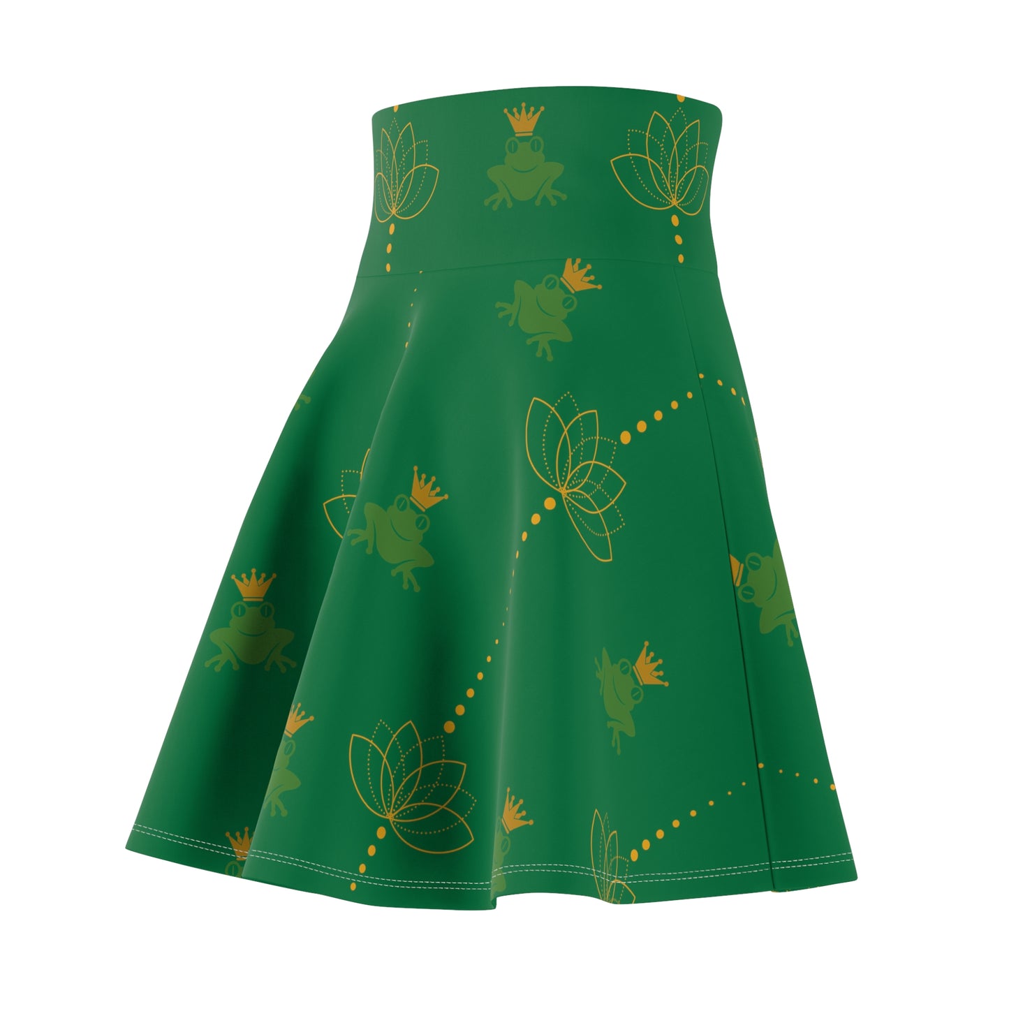 Lotus & Frog Prince | Women's Skater Skirt