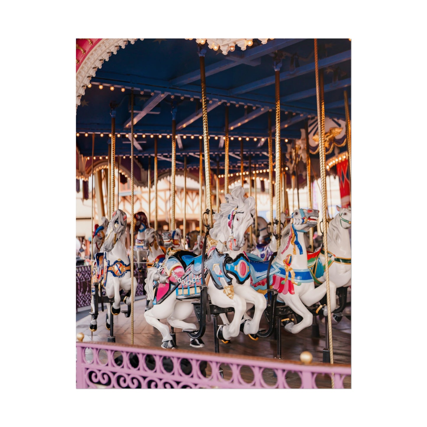 Carousel Magic - Unframed Print