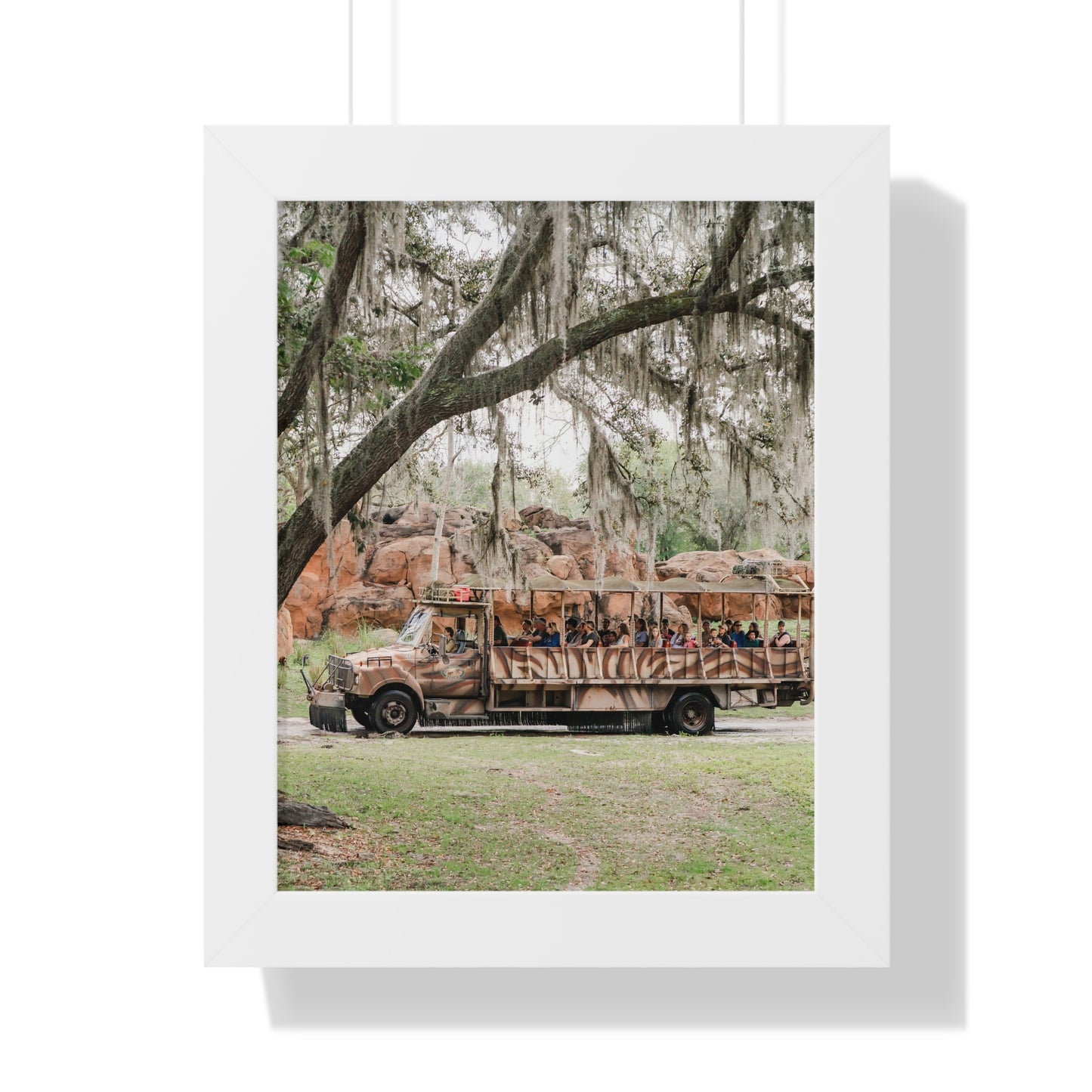 The Animal Realm Safari - Framed Print