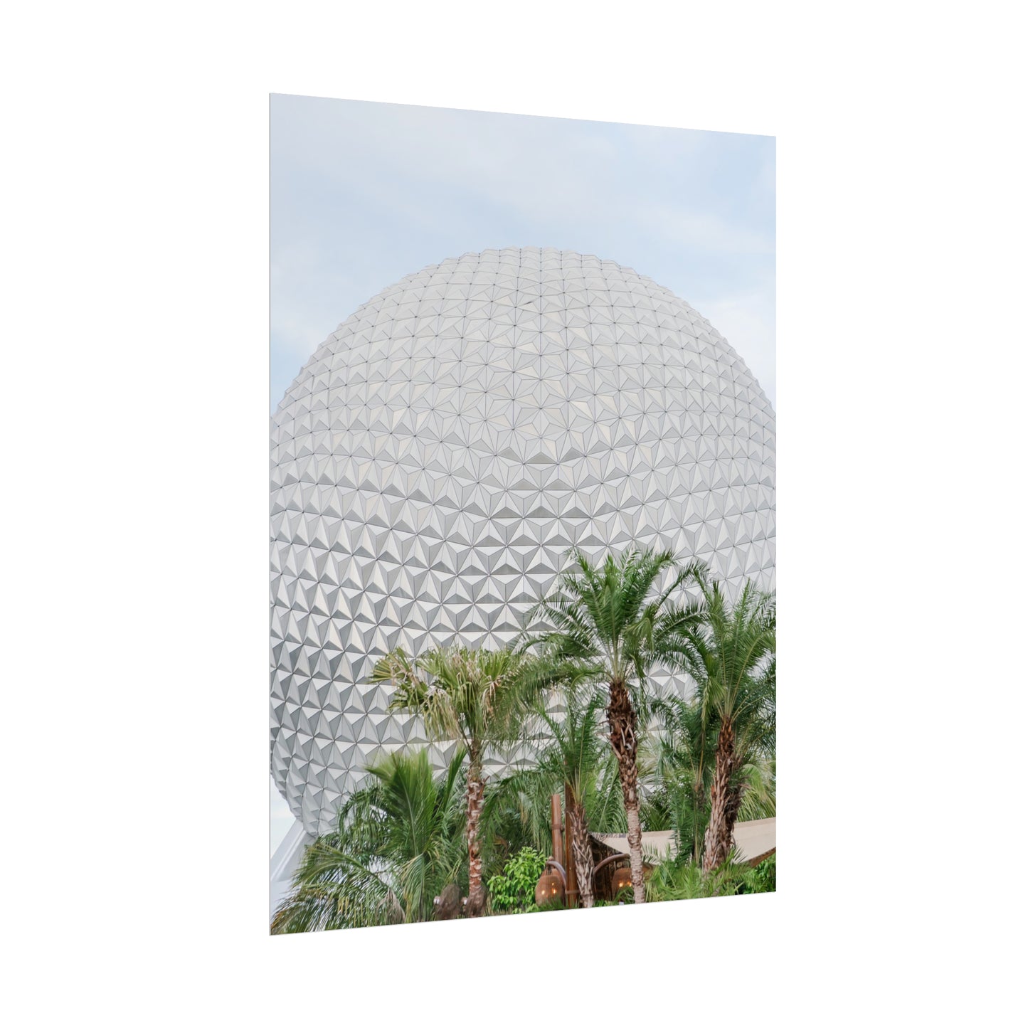 Tropical Golf Ball - Unframed Print