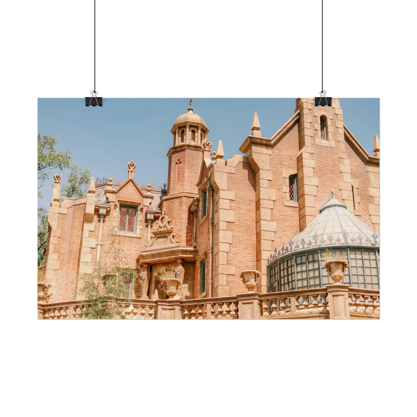 Spooky Mansion - Unframed Print