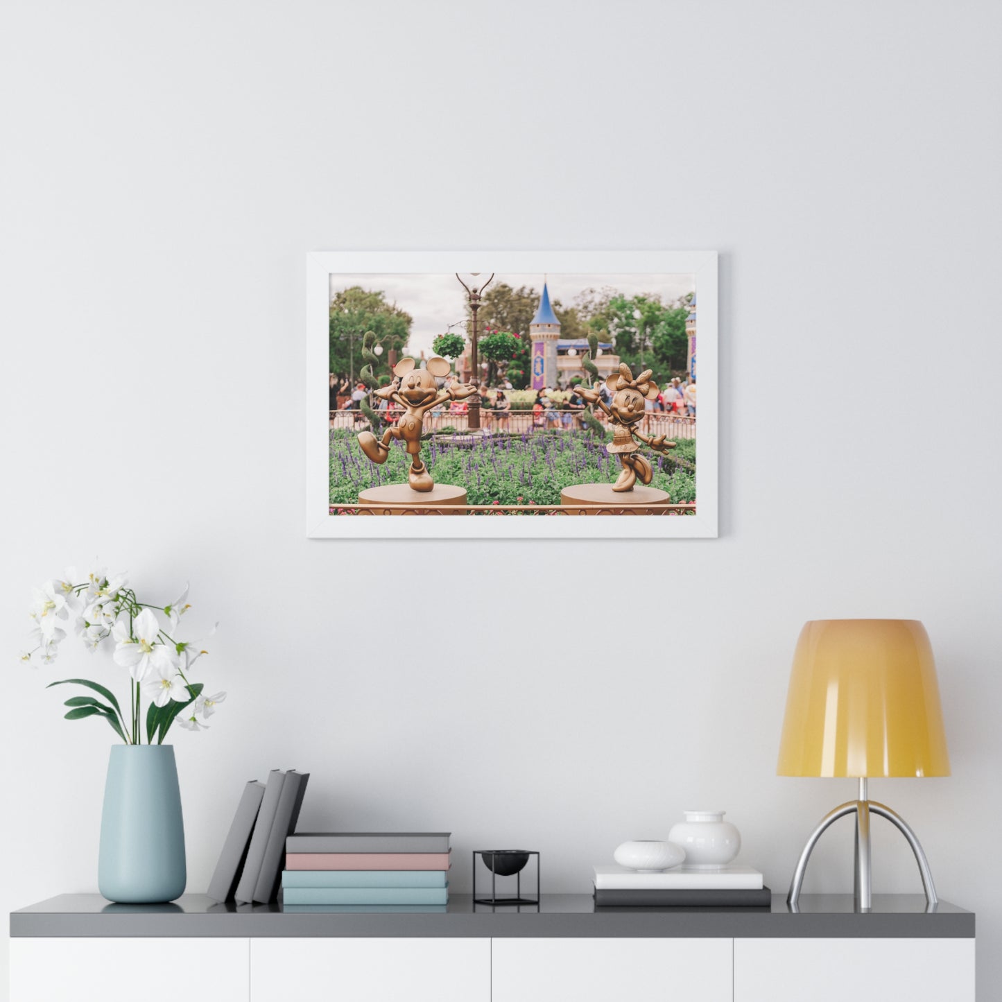 Golden Mice - Framed Print