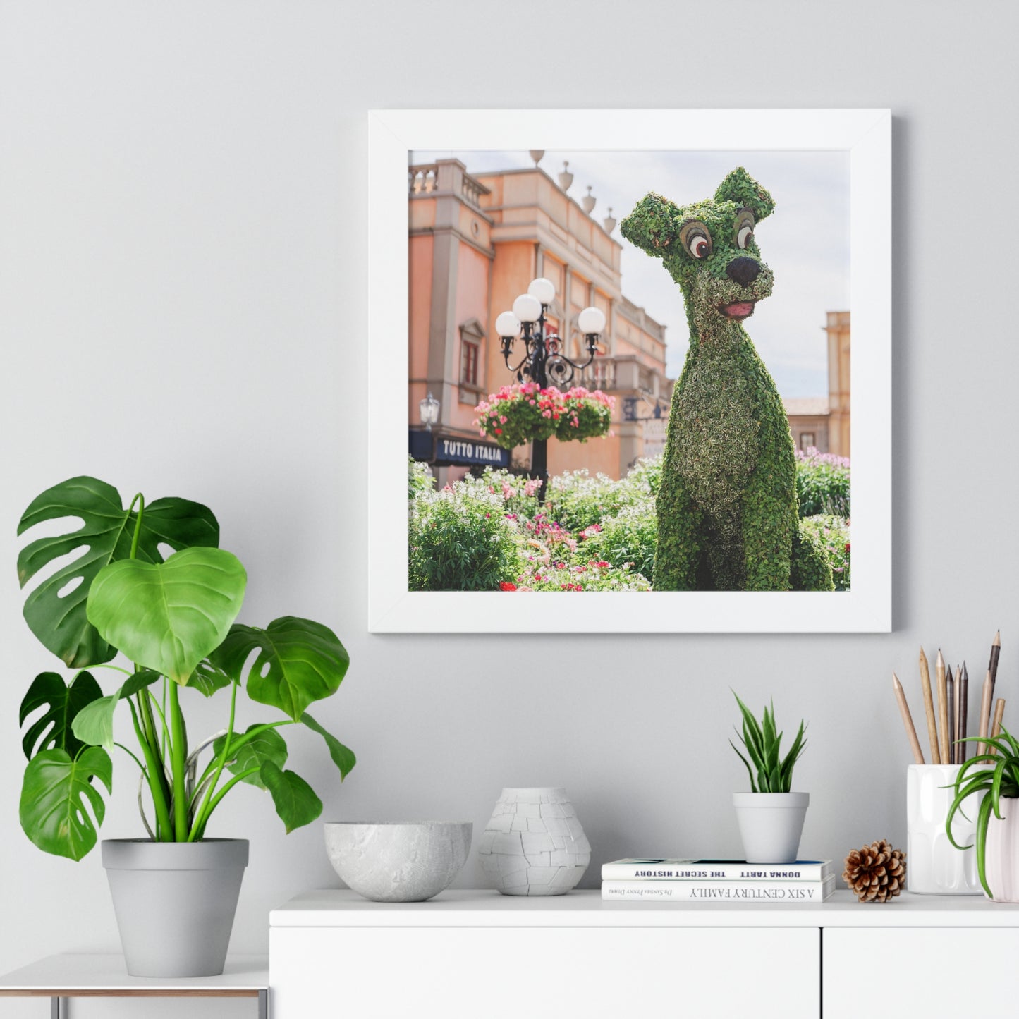 Flower Tramp - Framed Print