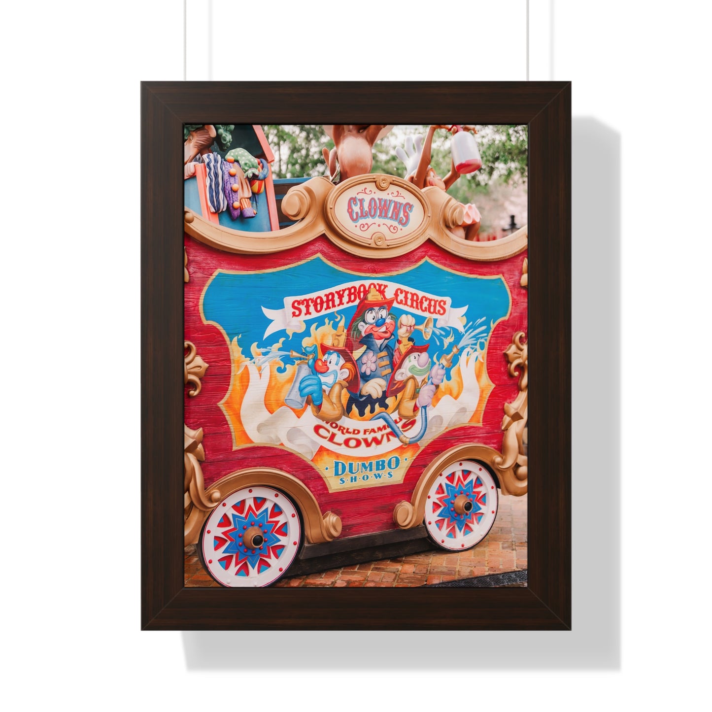 Circus Caravan - Framed Print