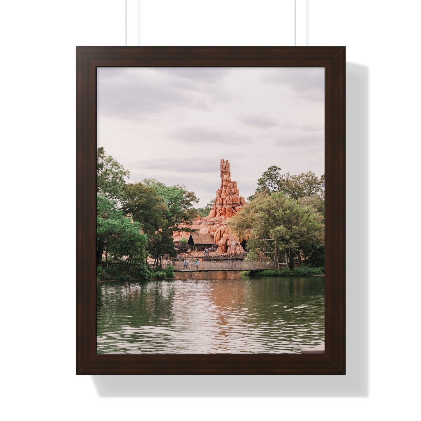 Large Thunder Mountain - Framed Print