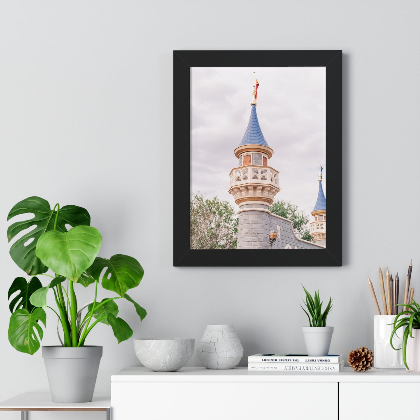 Magical Pillar - Framed Print