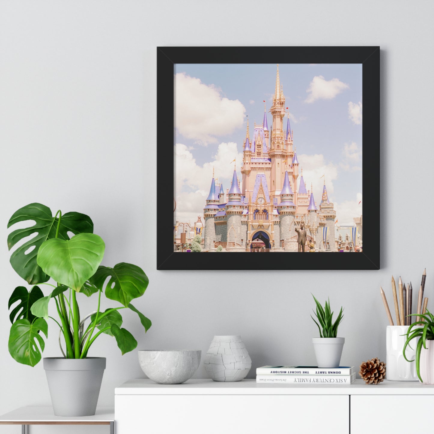 Dreamy Castle - Framed Print