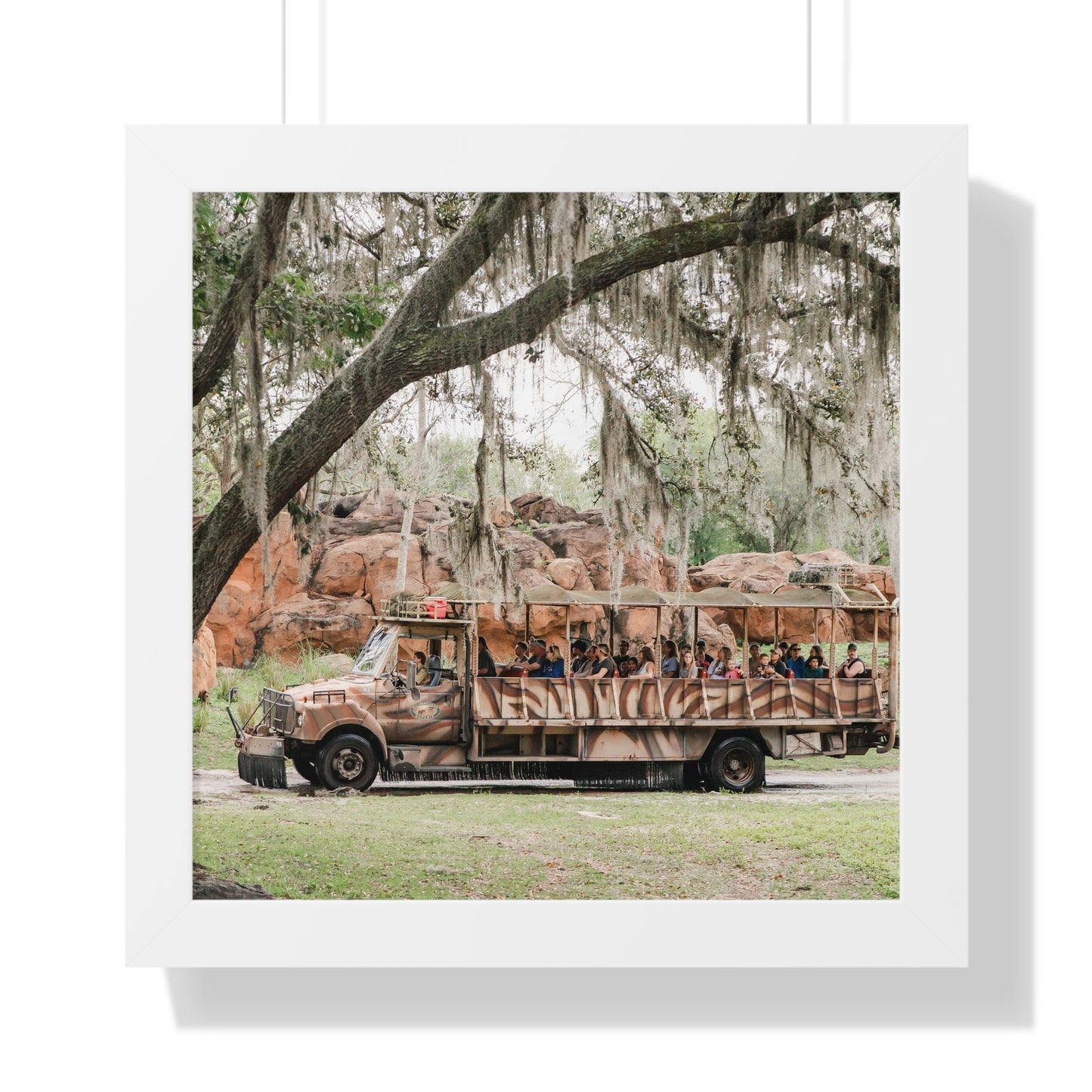 The Animal Realm Safari - Framed Print