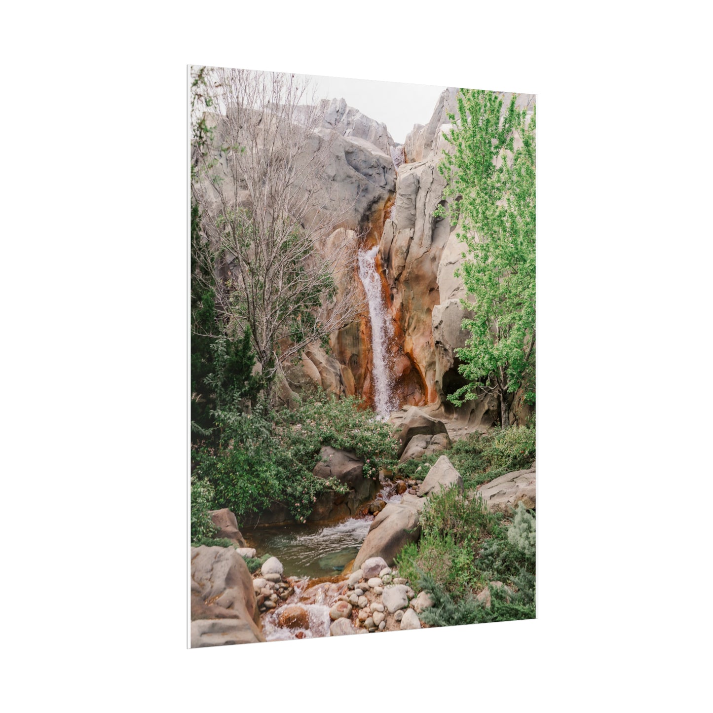 French Waterfall - Unframed Print