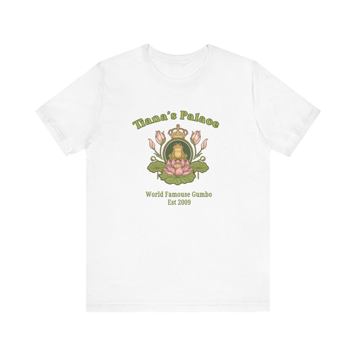 Tiana's Palace Frog Prince Logo T-Shirt