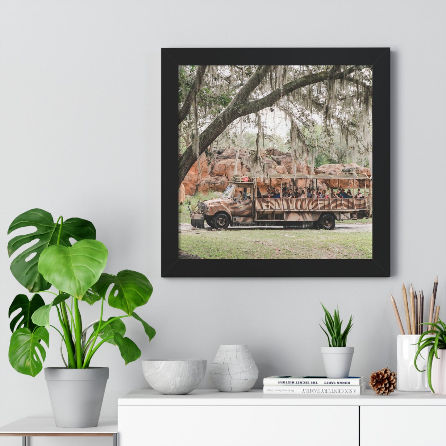 The Animal Realm Safari - Framed Print