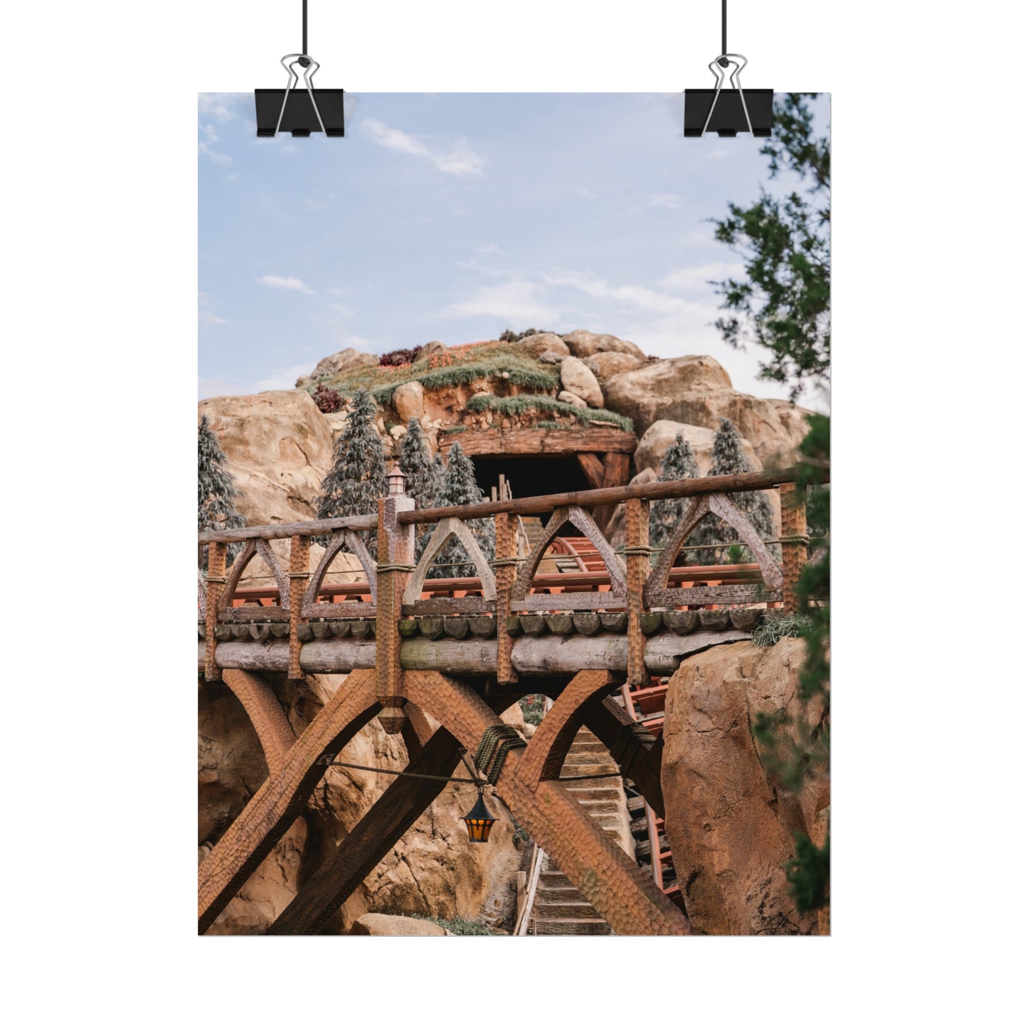 The Mine - Unframed Print