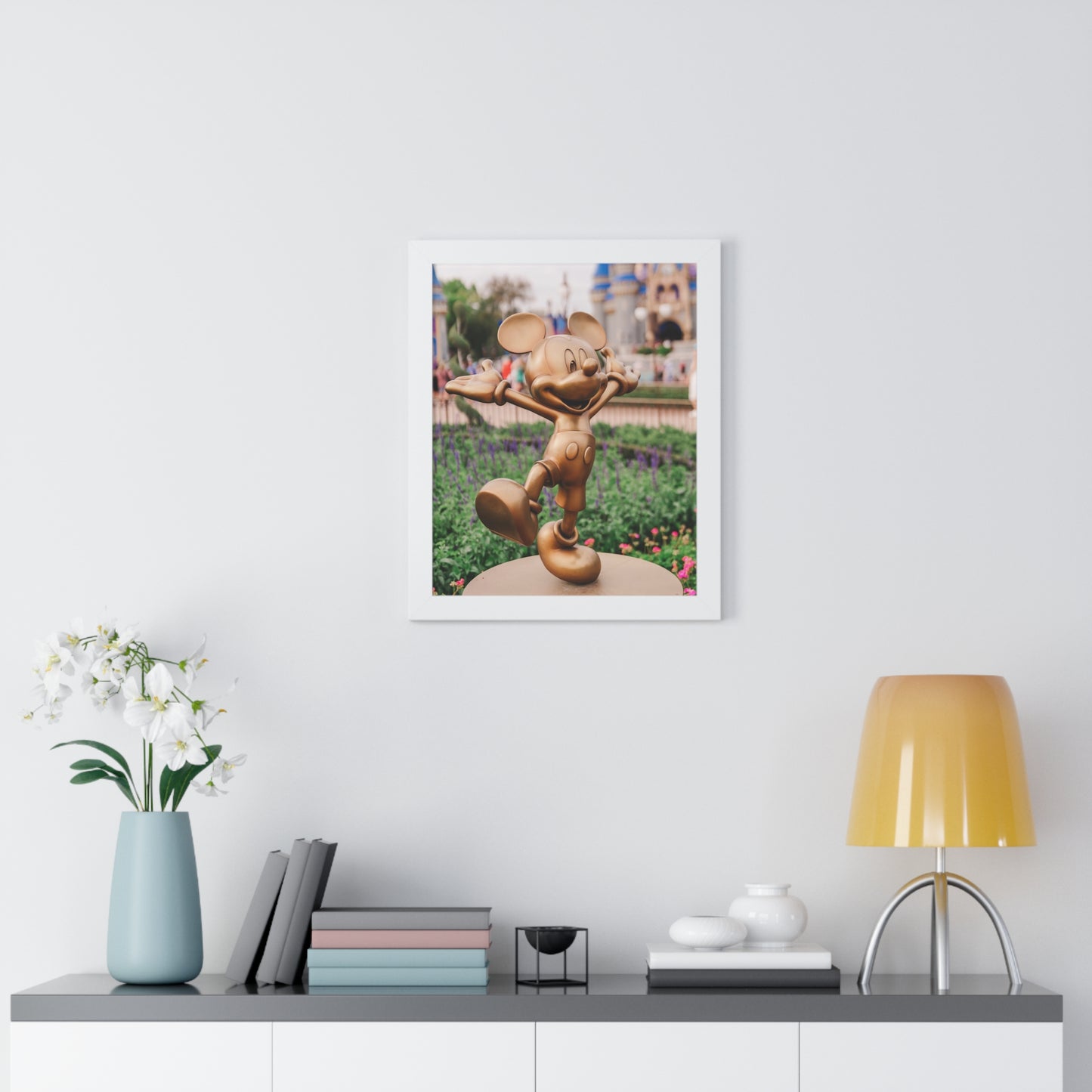 Golden Male Mouse - Framed Print