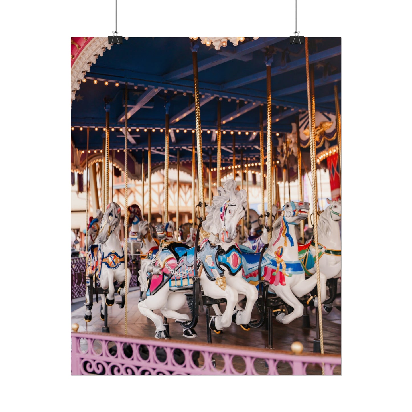 Carousel Magic - Unframed Print