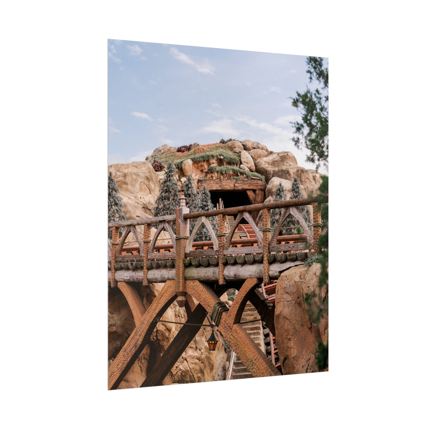 The Mine - Unframed Print