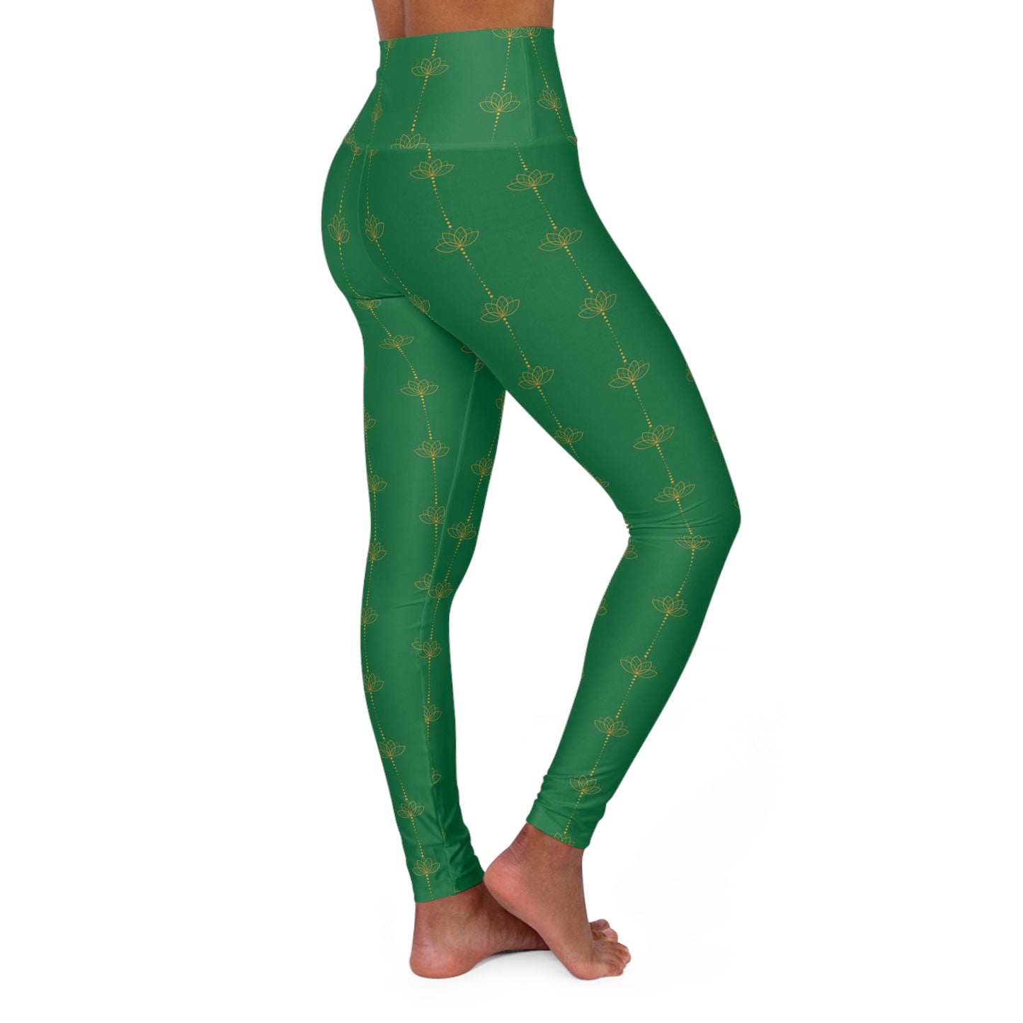 Green The Princess & The Frog | Tiana's Bayou Adventure Lotus Leggings