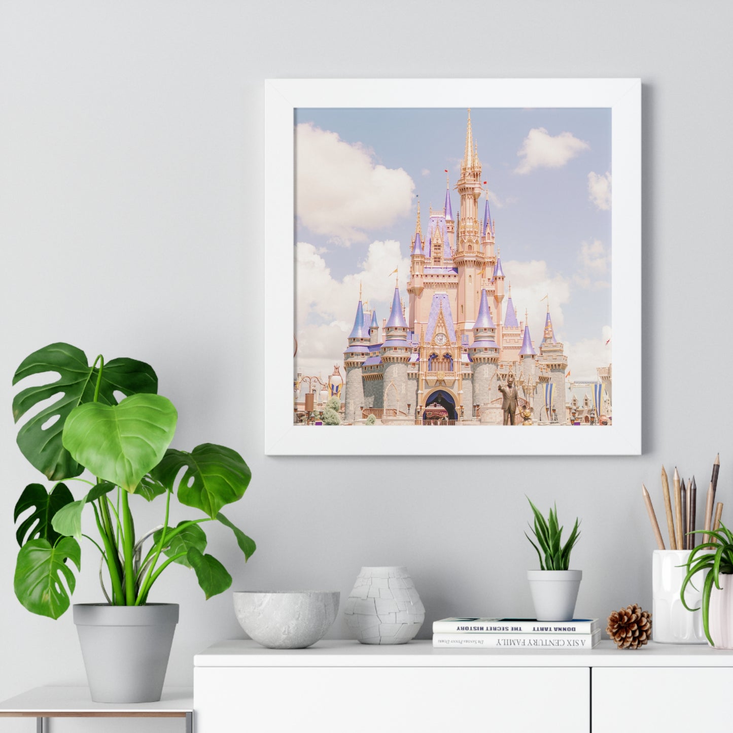 Dreamy Castle - Framed Print