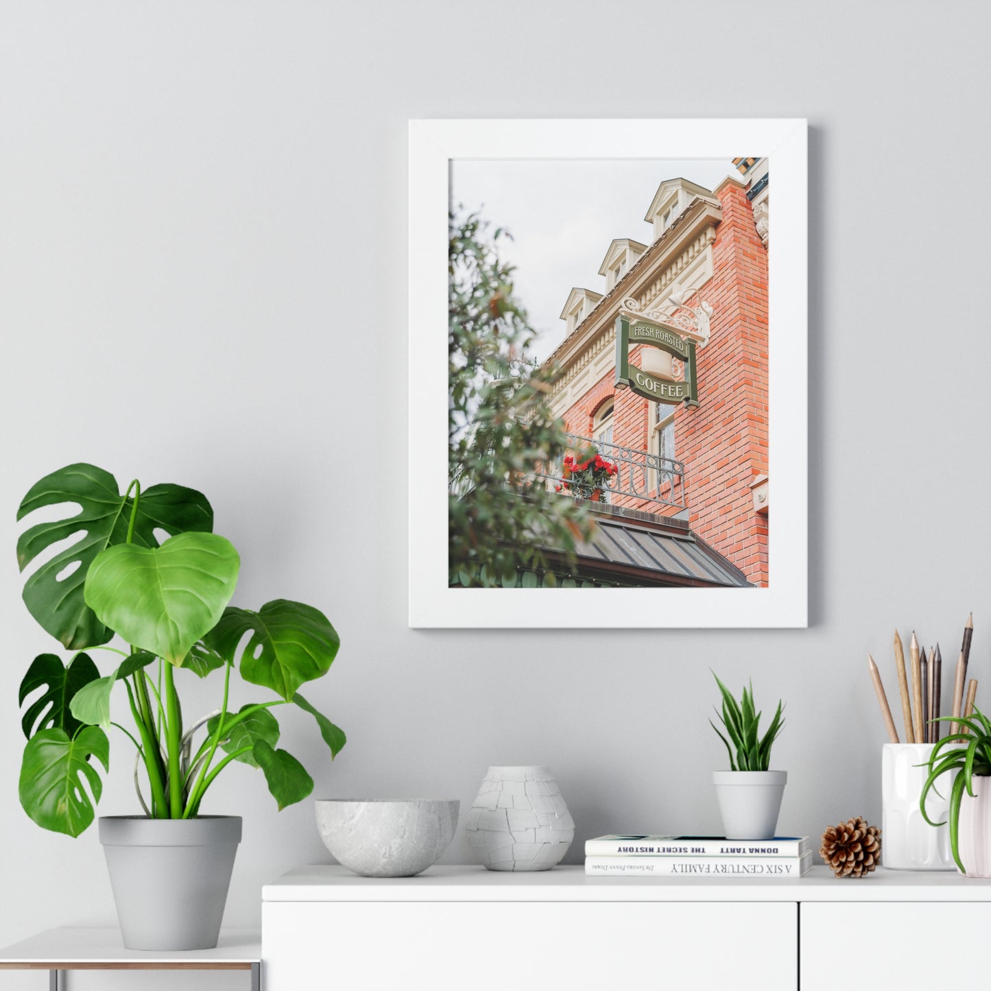 Heaven is on Main Street - Framed Print