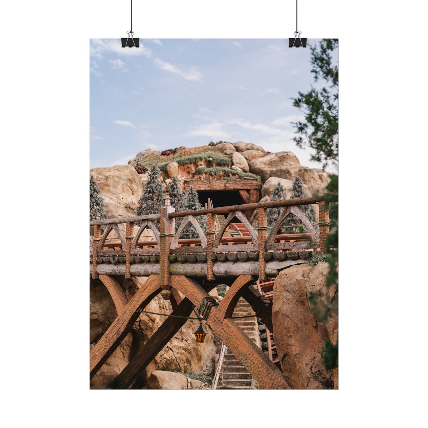 The Mine - Unframed Print