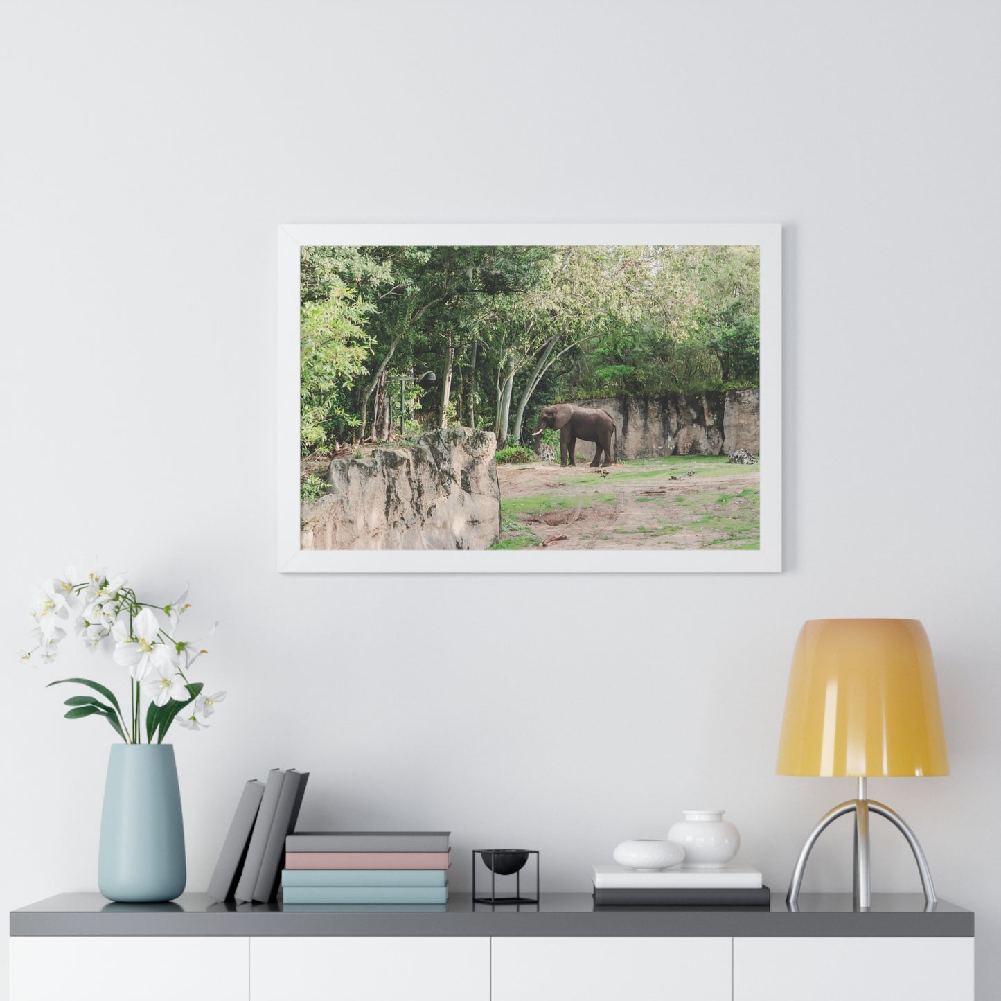 Kingdom Elephant - Framed Print