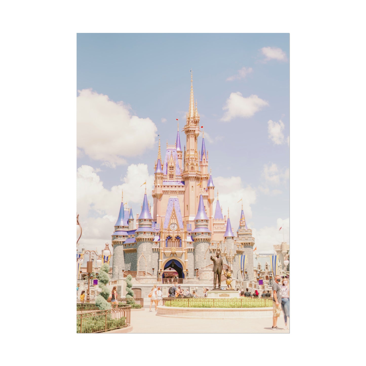 Pink Castle - Unframed Print