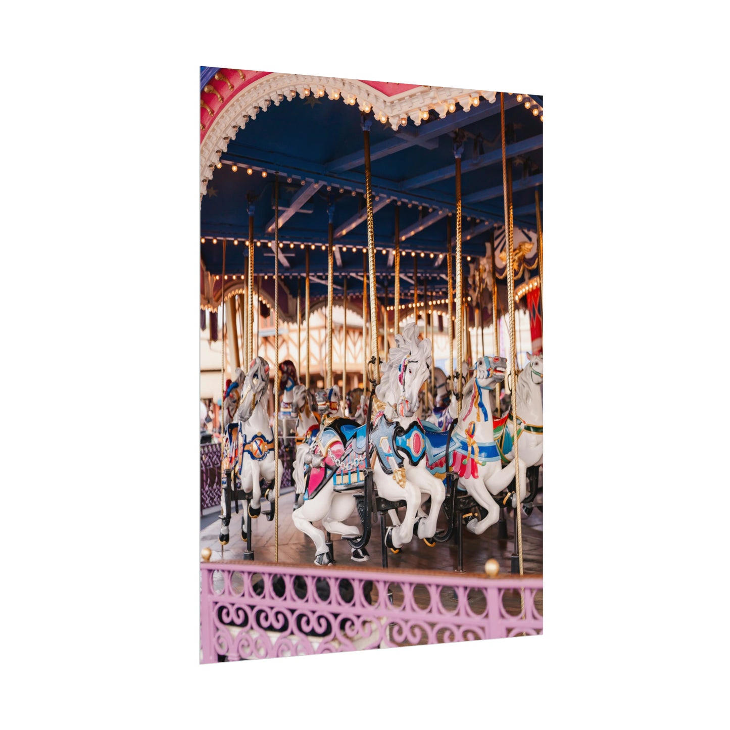 Carousel Magic - Unframed Print