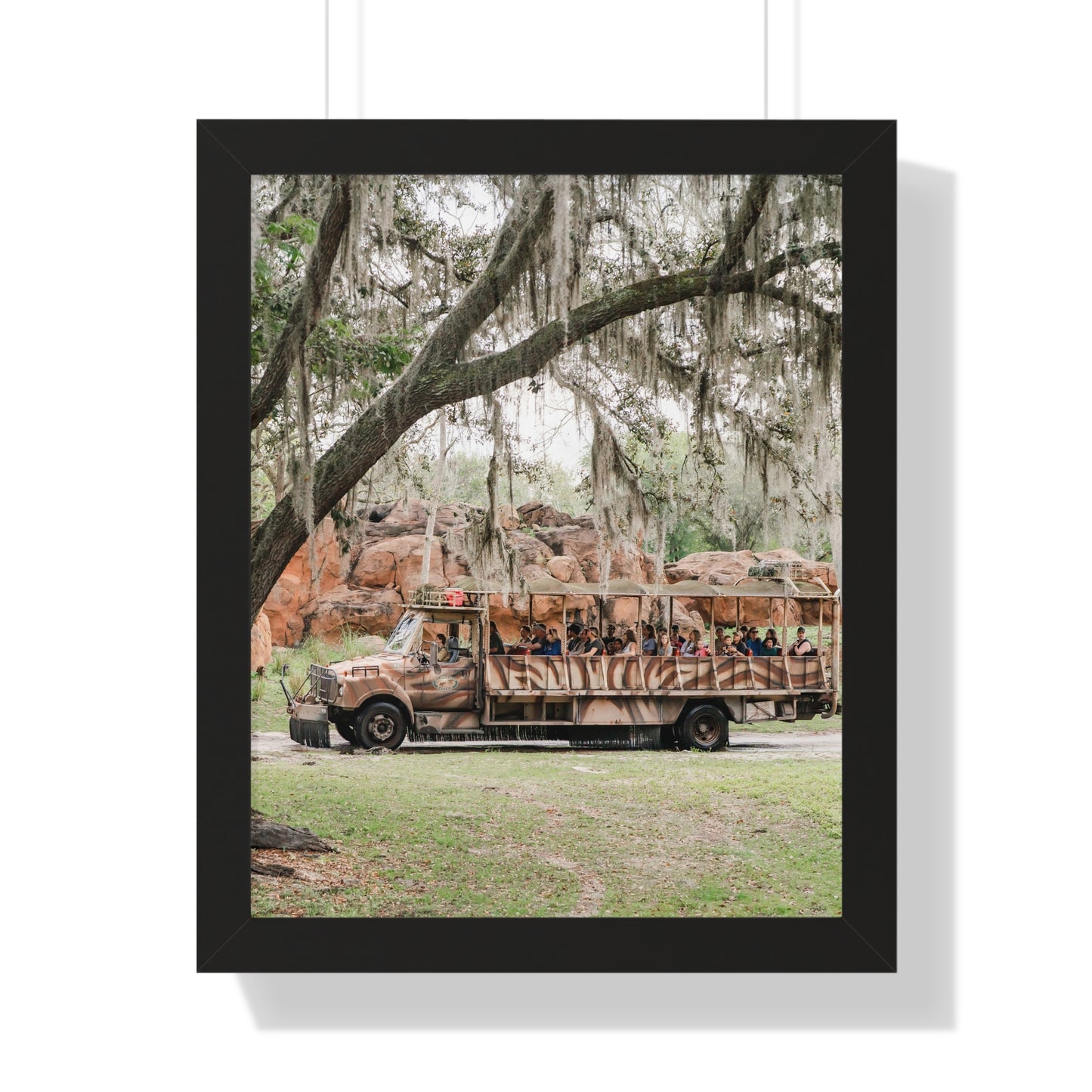 The Animal Realm Safari - Framed Print