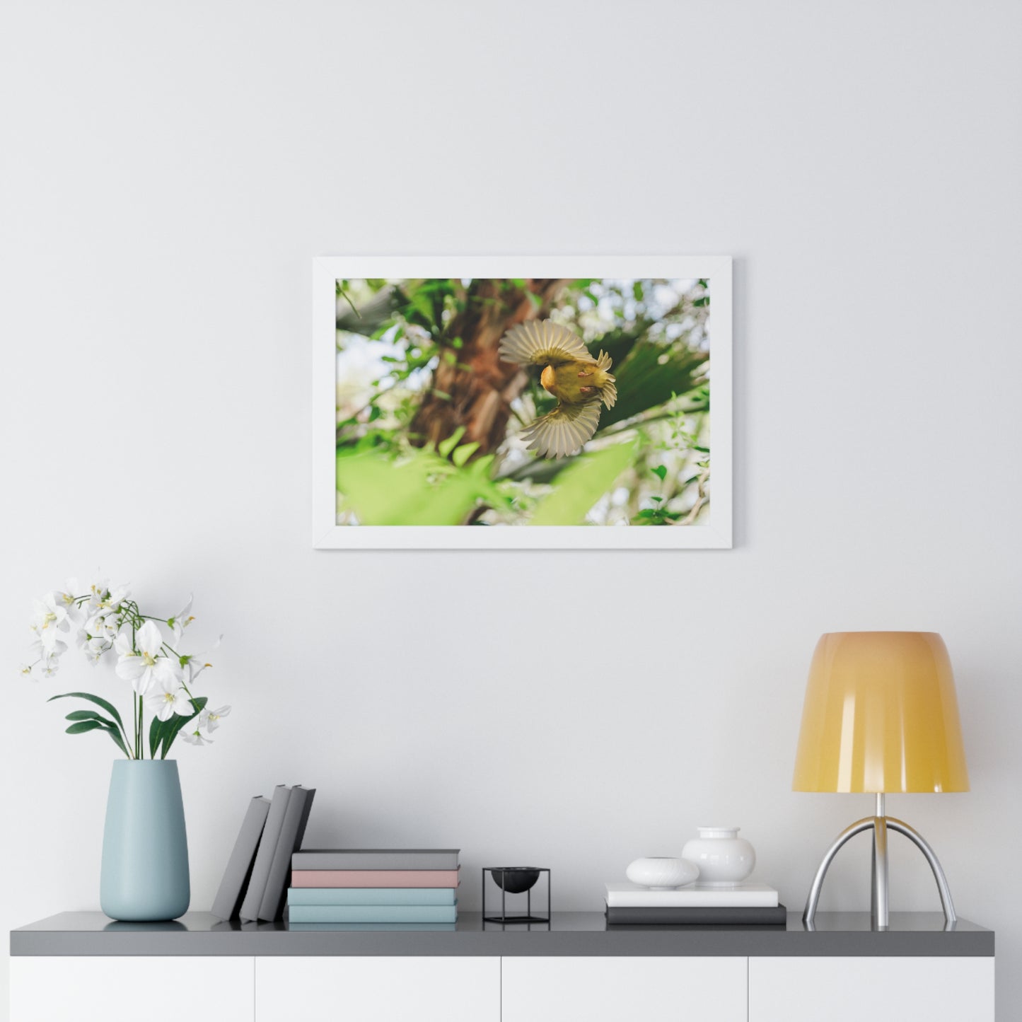 Flight in the Animal Realm - Framed Print