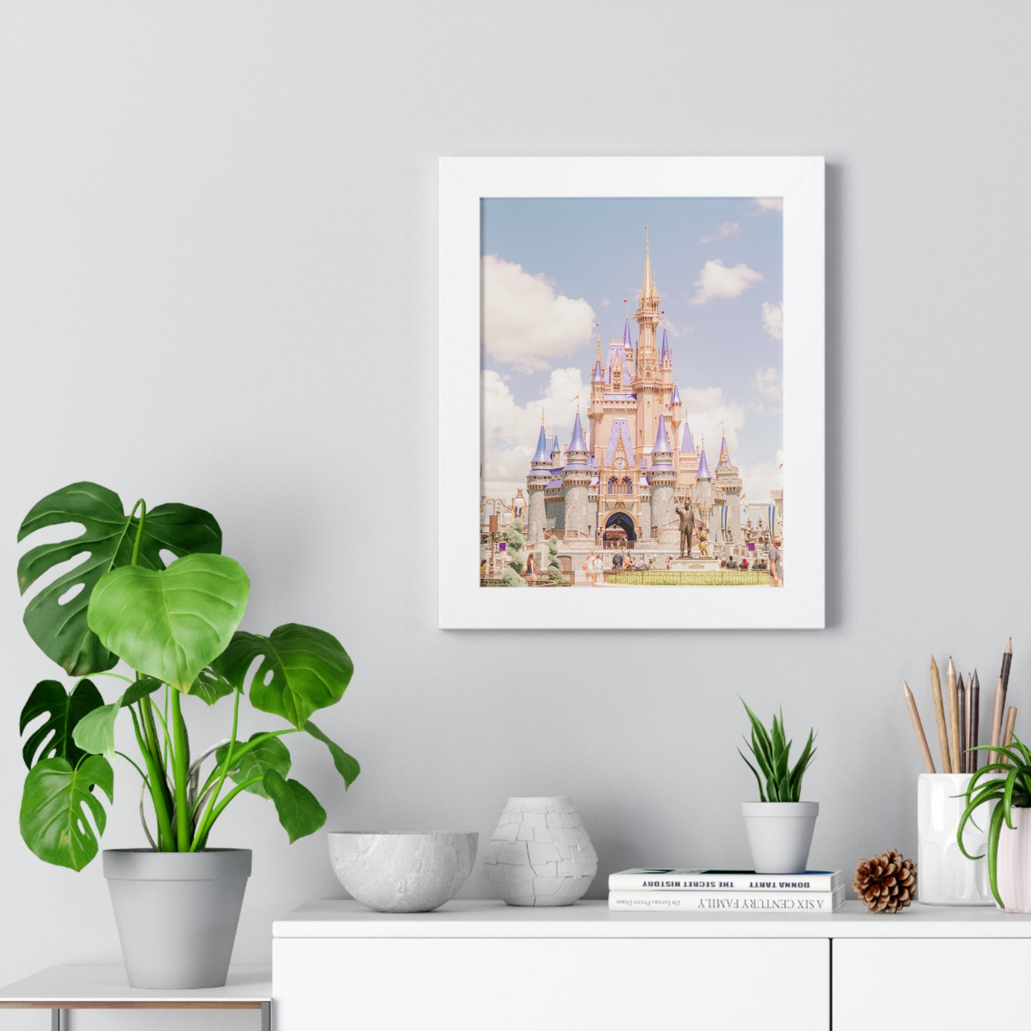 Dreamy Castle - Framed Print