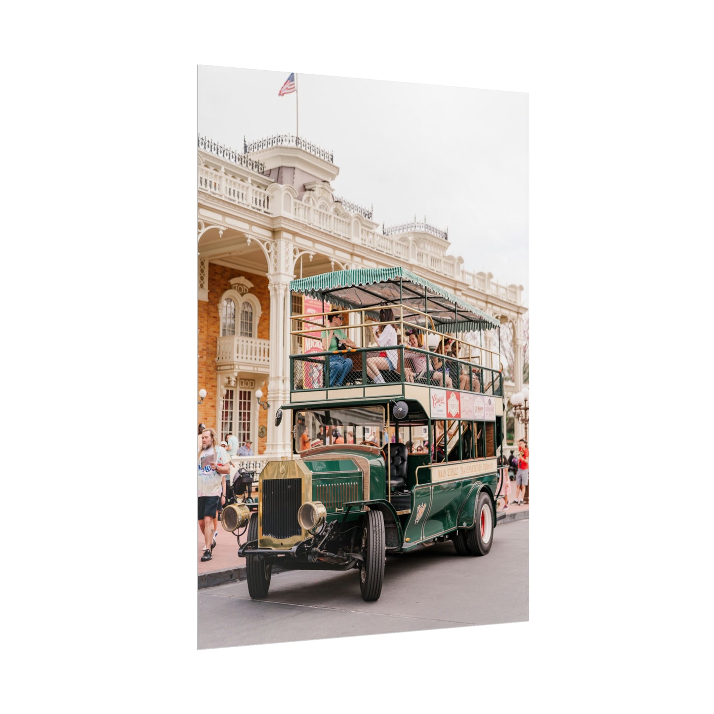 Main Street Transportation - Unframed Print