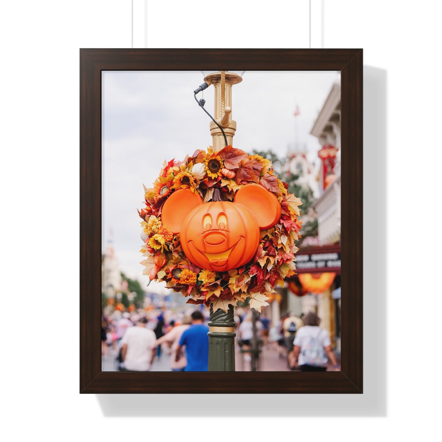 Pumpkin Mouse - Framed Print