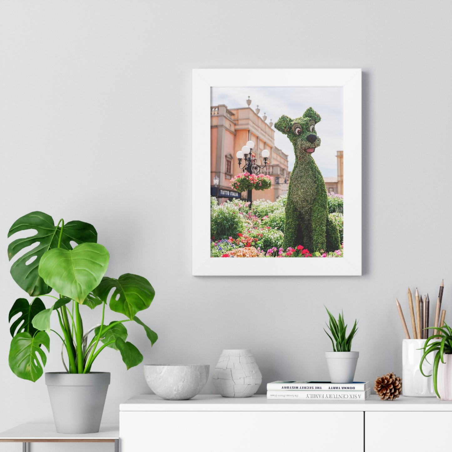 Flower Tramp - Framed Print