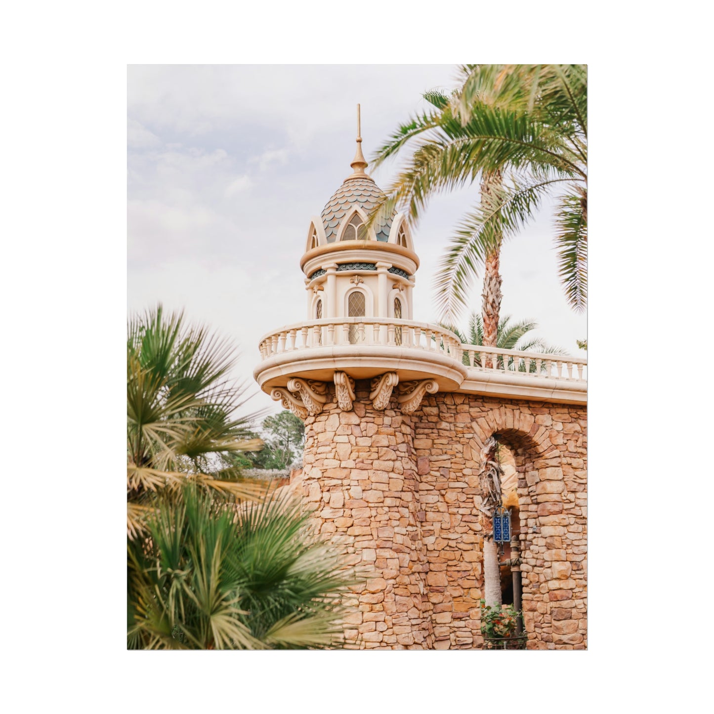 Mermaid Castle - Unframed Print