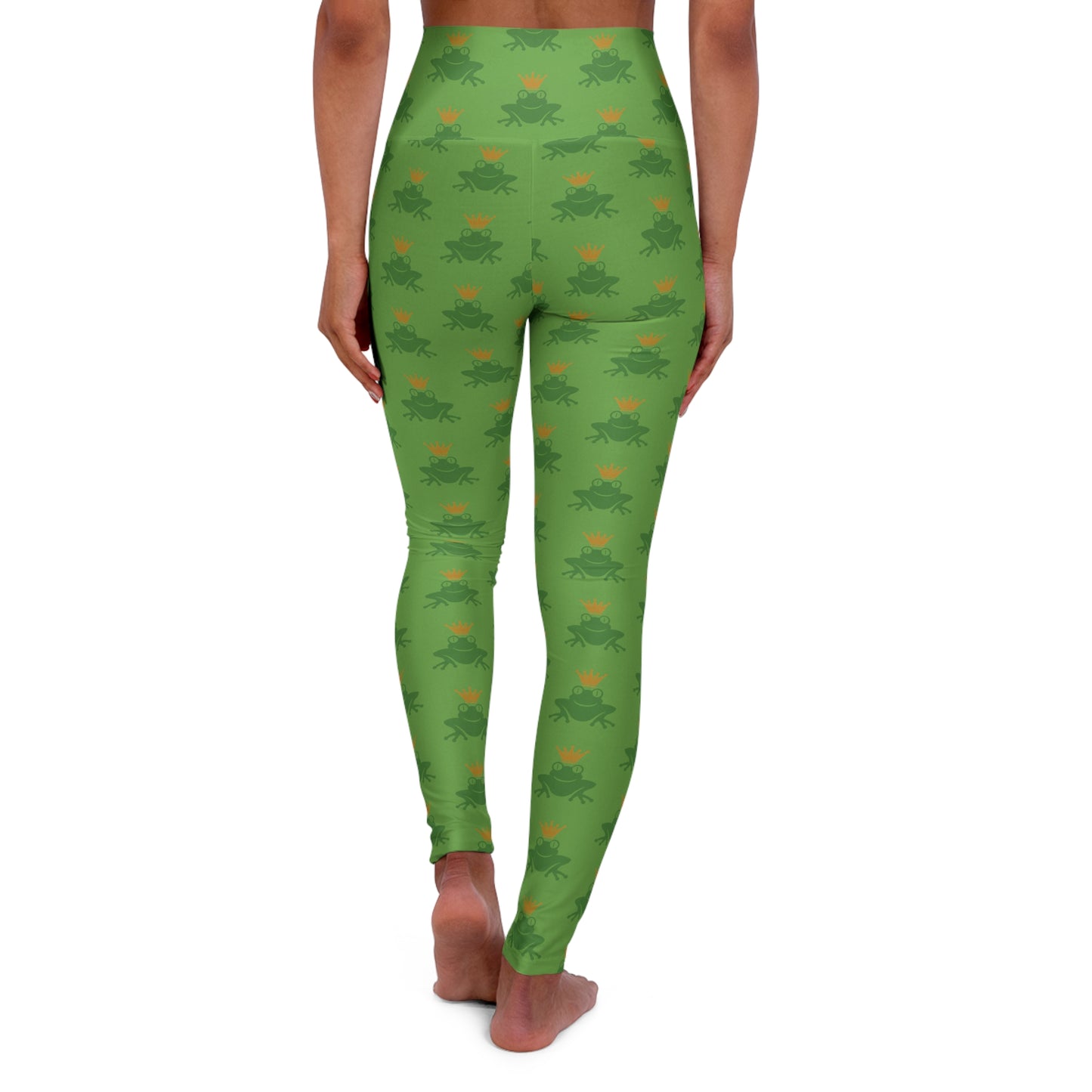 Green The Princess & The Frog | Tiana's Bayou Adventure Frog Leggings