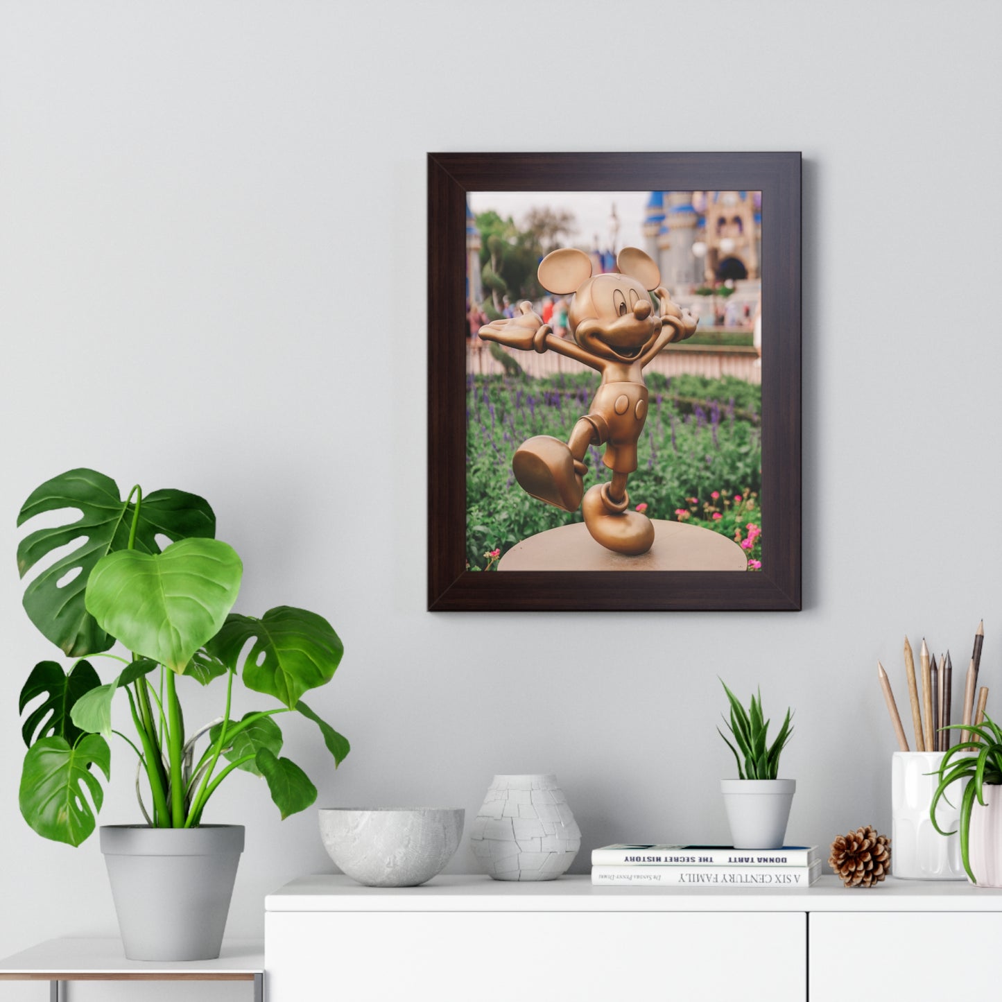 Golden Male Mouse - Framed Print