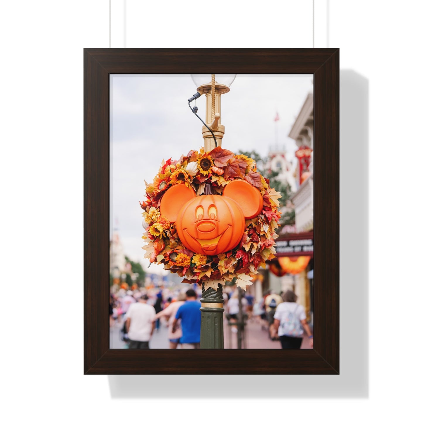 Pumpkin Mouse - Framed Print