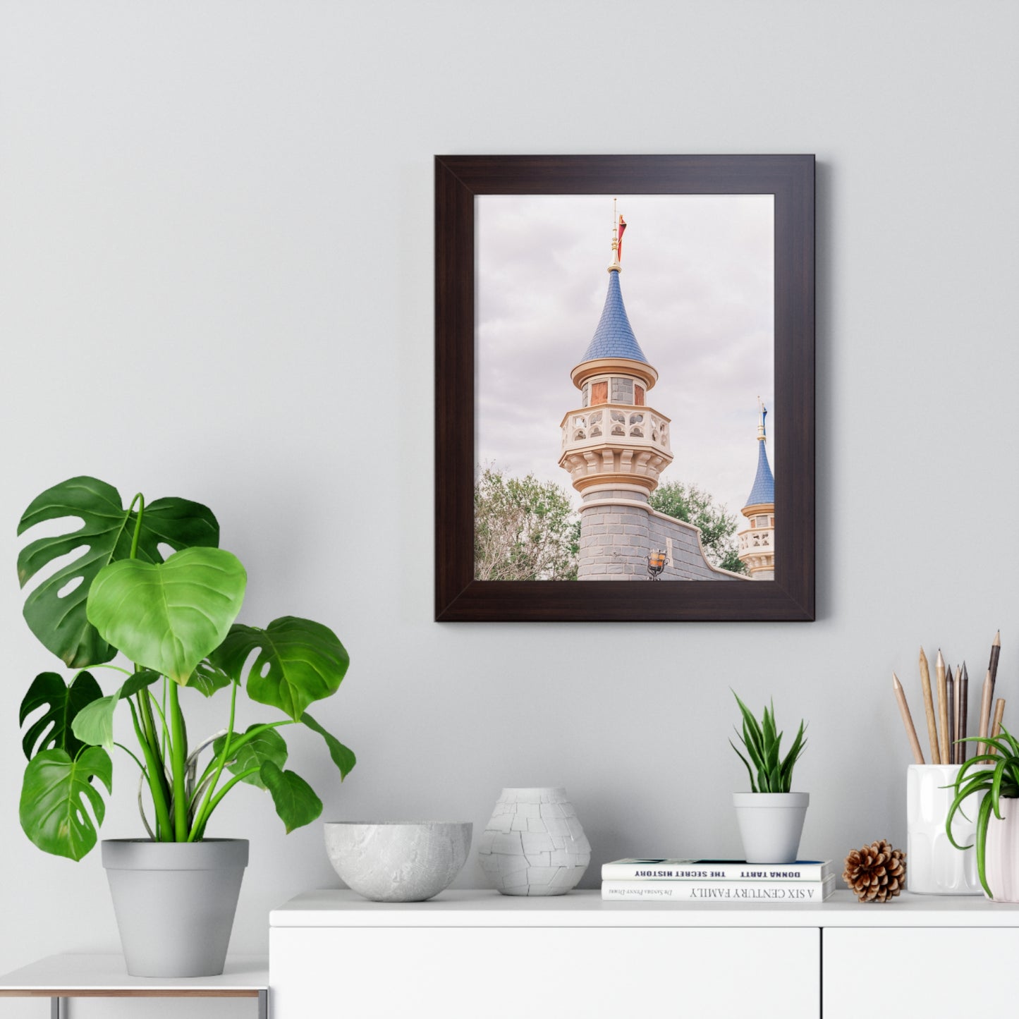 Magical Pillar - Framed Print