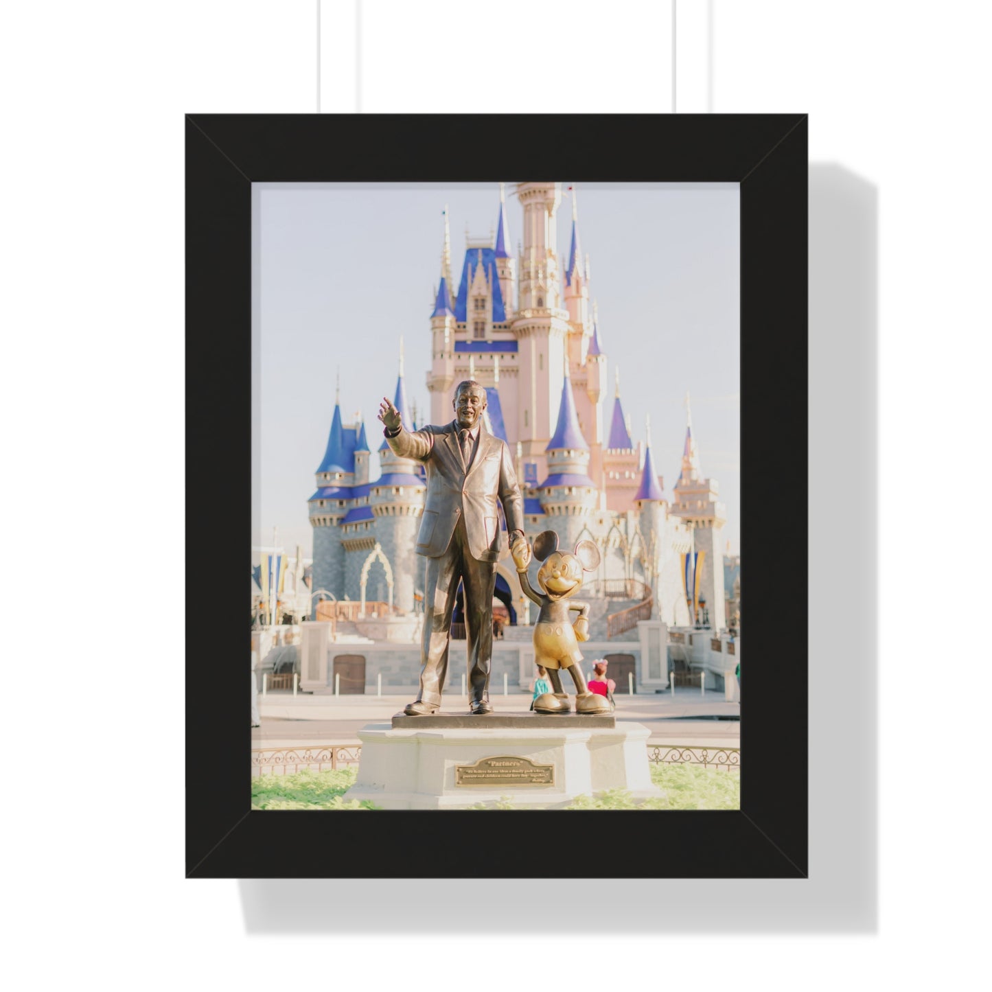 Man & Mouse - Framed Print