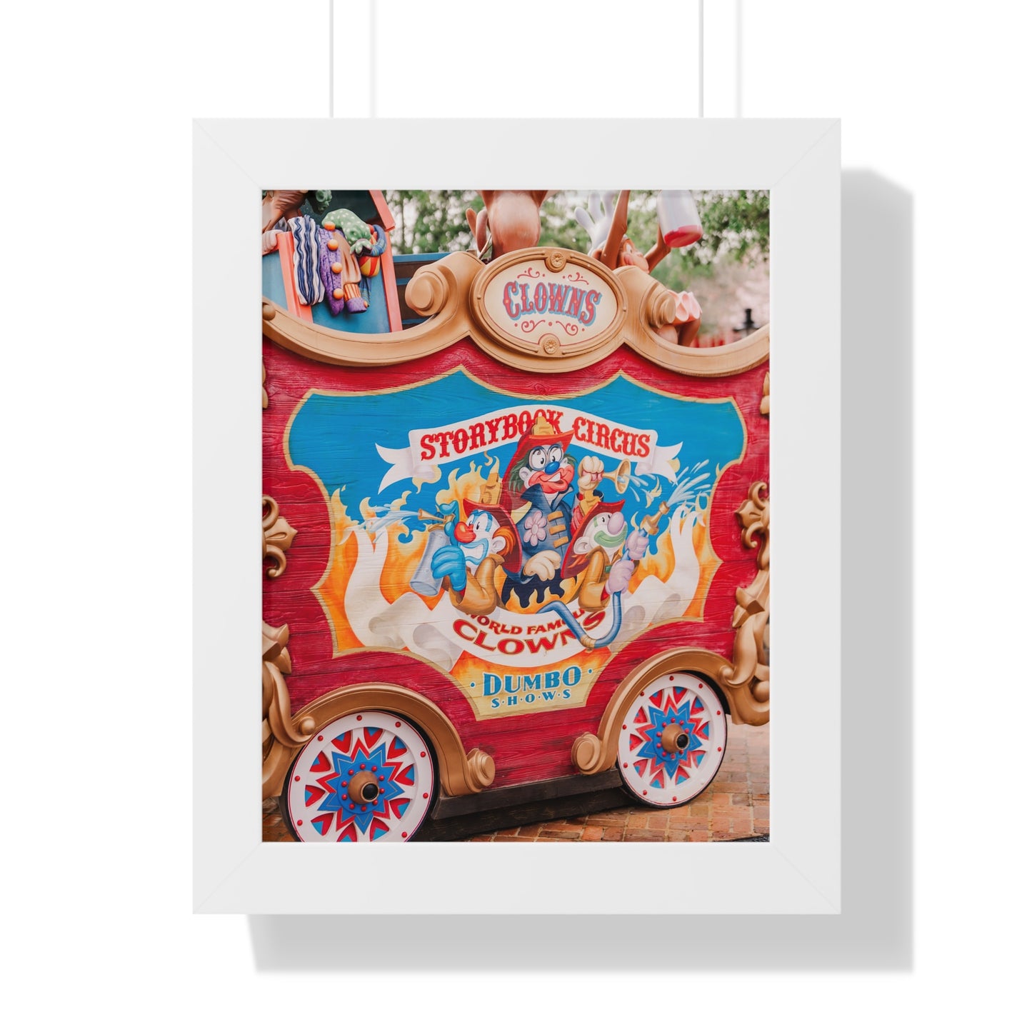 Circus Caravan - Framed Print