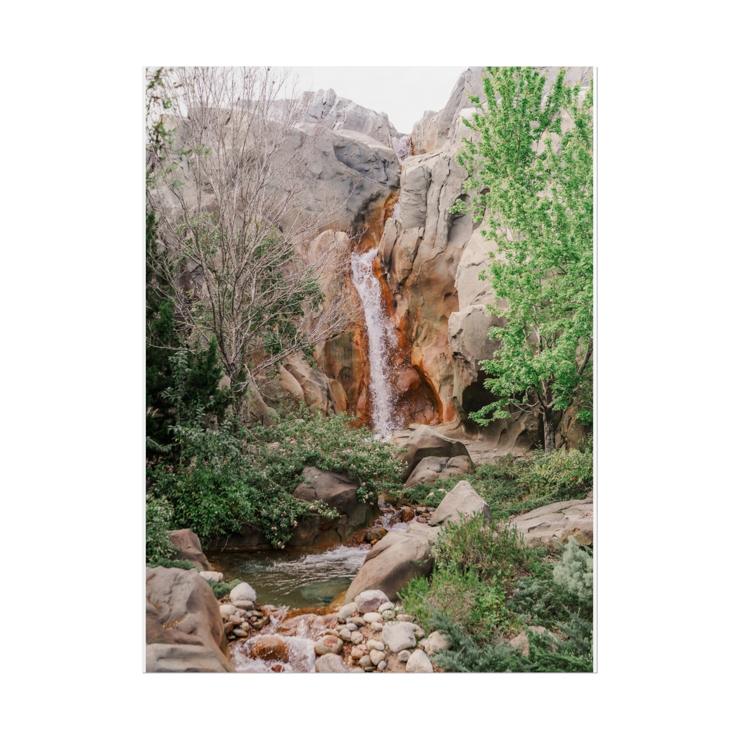 French Waterfall - Unframed Print