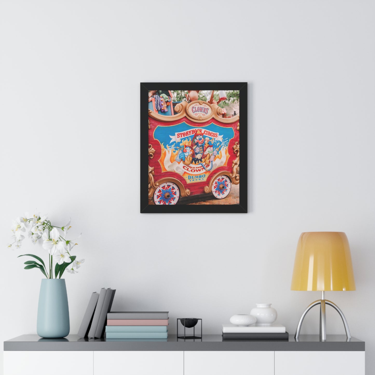 Circus Caravan - Framed Print