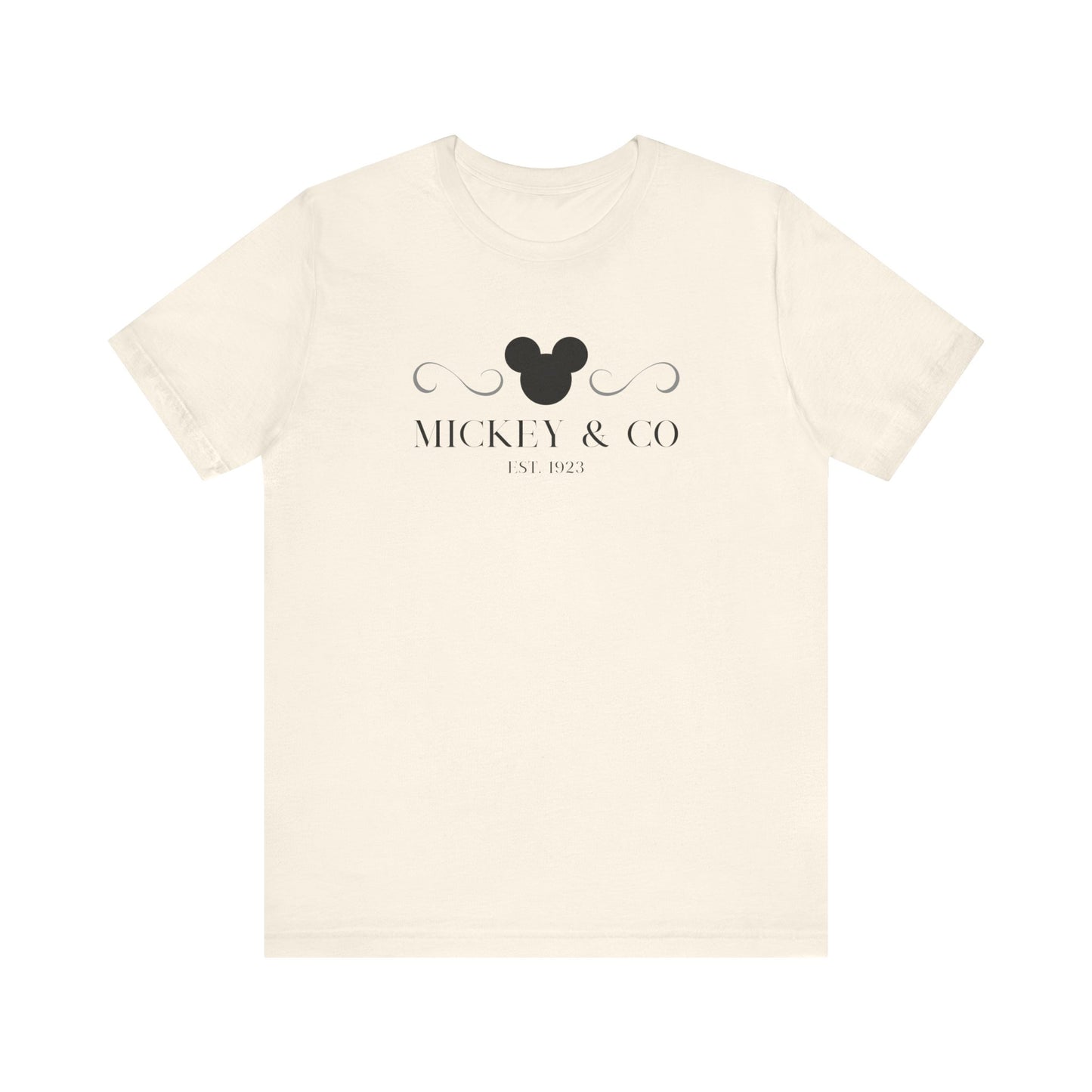 Mickey & Co Black Lettering T-Shirt