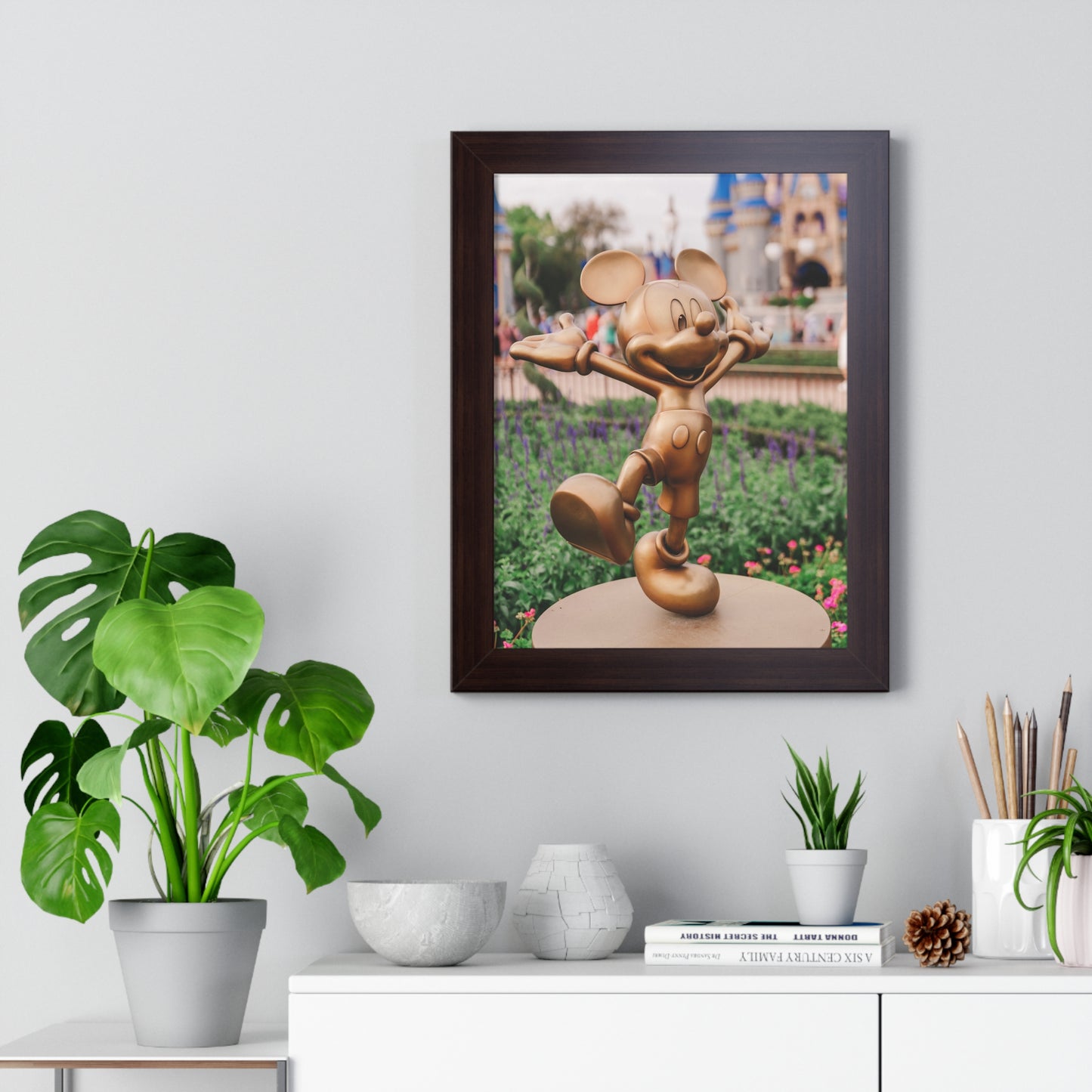 Golden Male Mouse - Framed Print