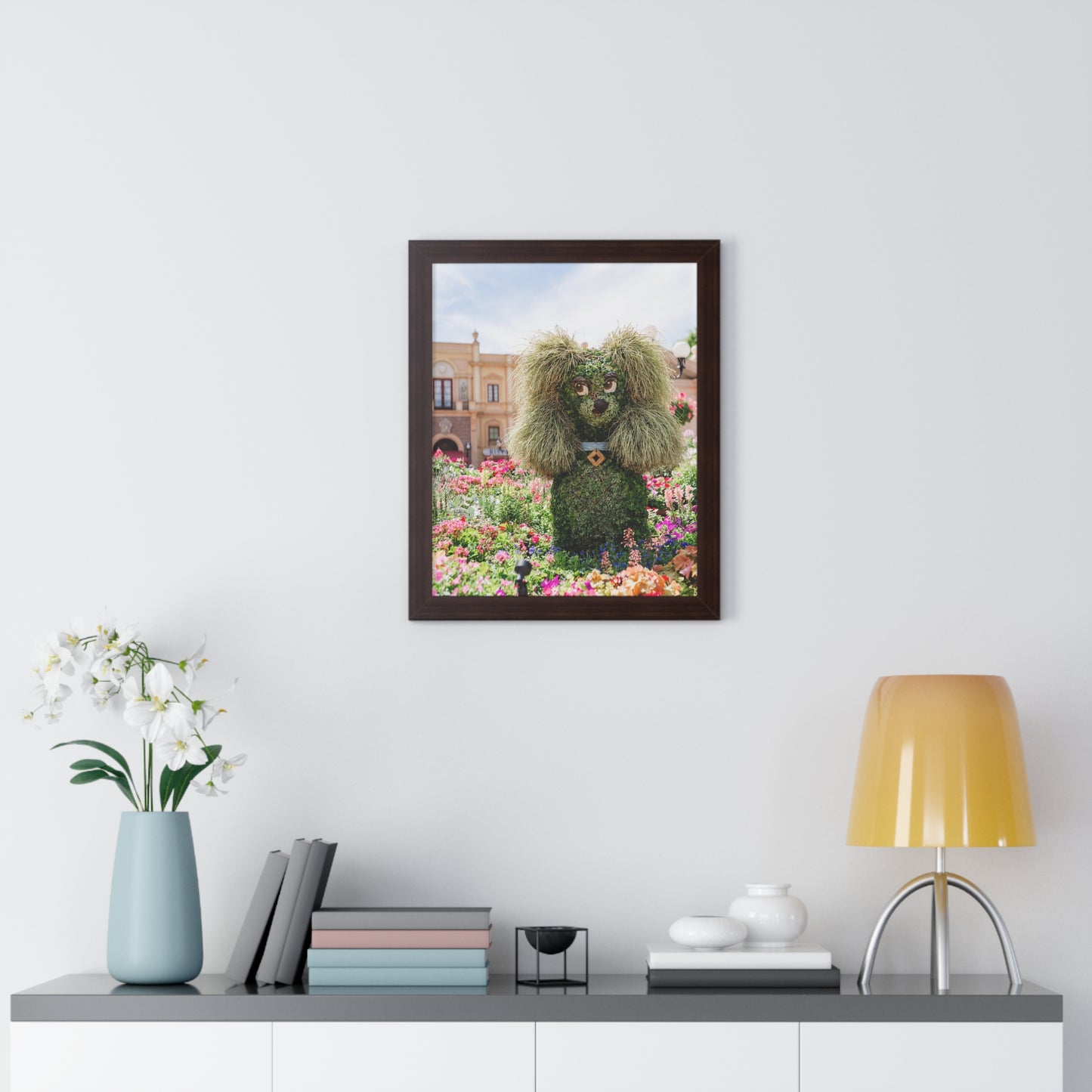 Flower Lady - Framed Print